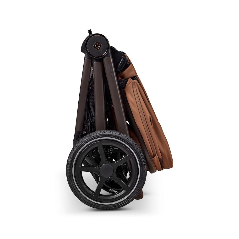 Moon Kombi-Kinderwagen Gio Fold Air Kombikinderwagen, Gestell und Babywanne mit einem Handgriff zusammenfaltbar