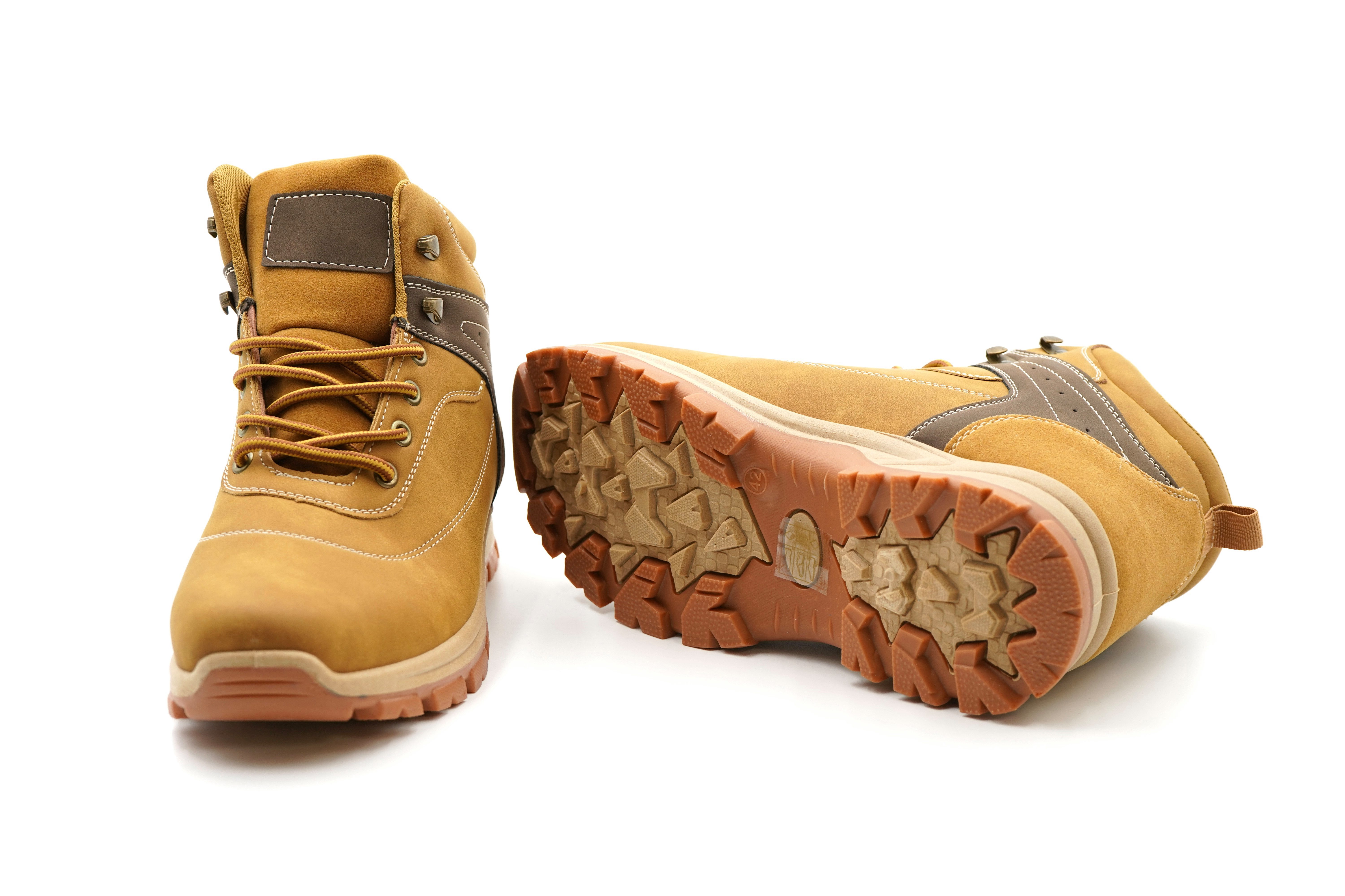 Sonderpostendiscount Herren Schuhe Boots Camel HG-12 Bootsschuh