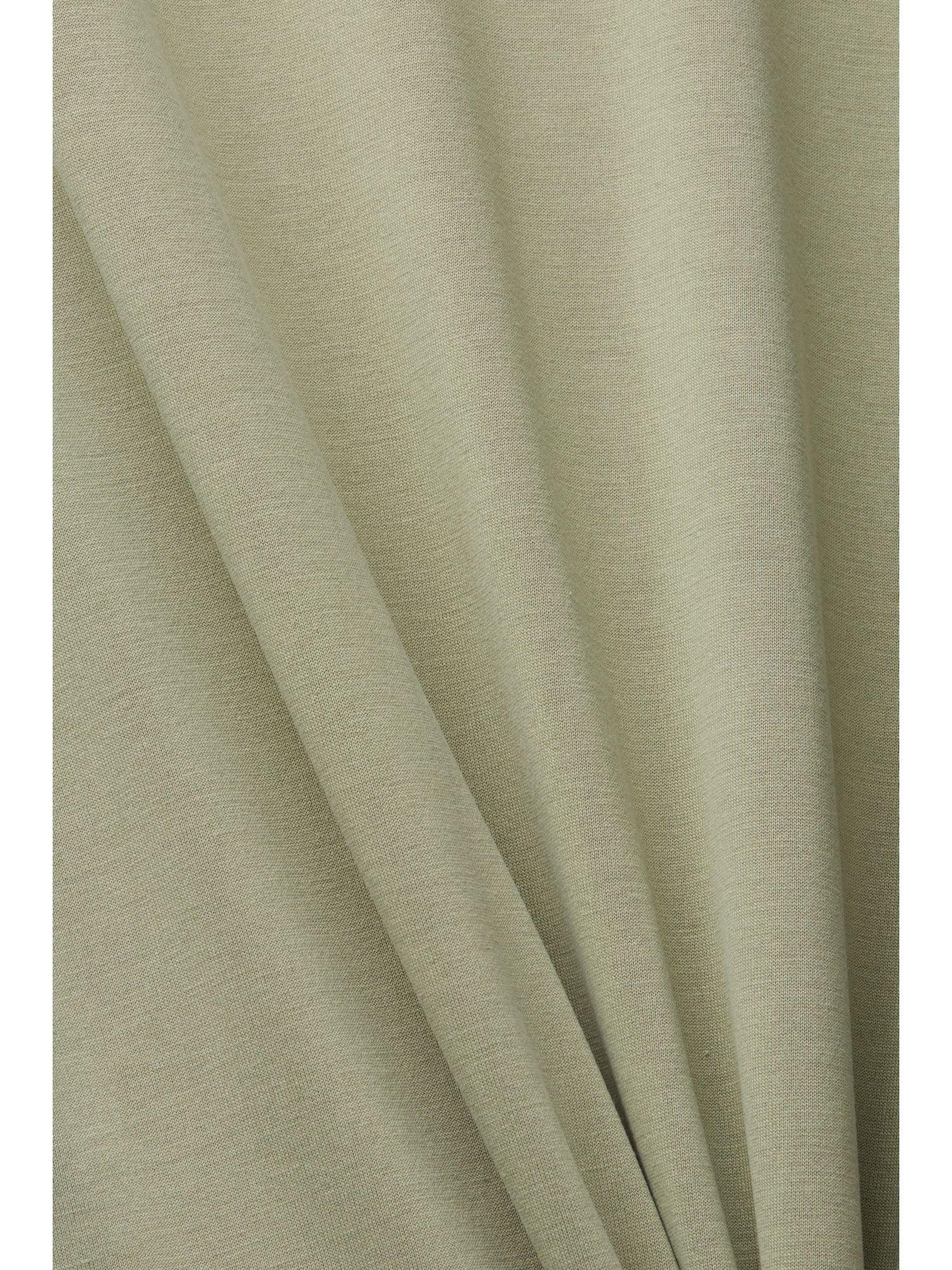 Damen Kleider Esprit Maxikleid Jerseykleid mit Taillengürtel
