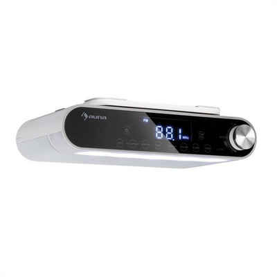 Auna »KR-130 Bluetooth Küchenradio Freisprechfunktion UKW-Tuner LED-Leuchte weiß« Radio