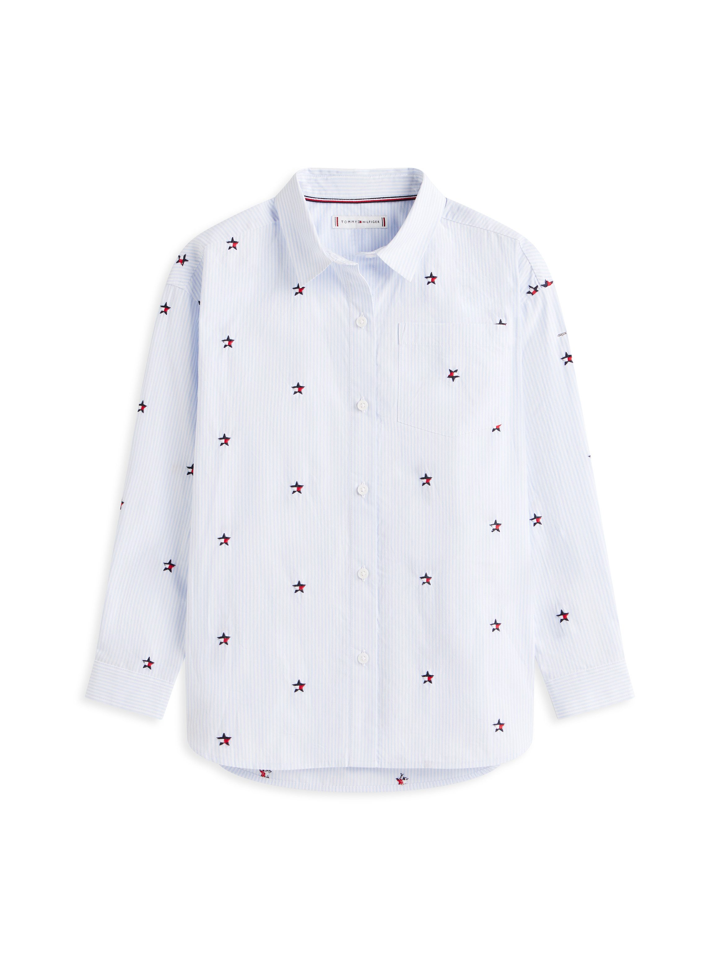 Hemdbluse STRIPED STAR SHIRT LONG SLEEVE