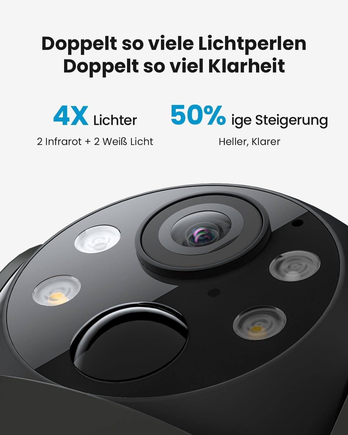 Topcony Überwachungskamera Überwachungskamera Aussen Akku 2K Kamera Überwachung Aussen Solar (Aussen, Außenbereich, Outdoor, 360° WLAN Kamera Outdoor Kabellose Aussenkamera, 1-tlg., mit Farbige Nachtsicht und PIR Bewegungsmelder, 4-fachen Digitalzoom,3 Alarmmodi,4 Bildschirme gleichzeitig anzeigen)