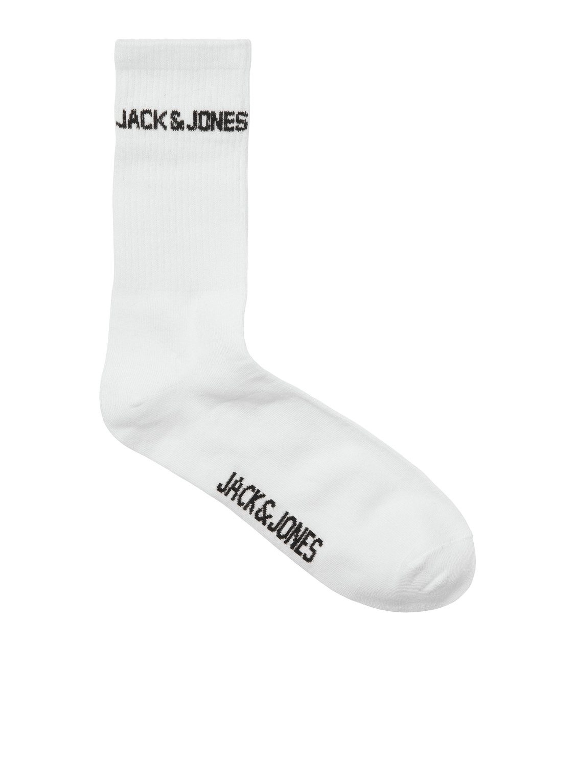 Jack & Jones Freizeitsocken JACMELVIN – Tennissocken mit Stretch, ideal kombinierbar (Packung, 3-Paar) unifarben, casual
