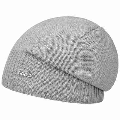 Stetson Beanie (1-St) Strickmütze mit Futter, Made in Italy