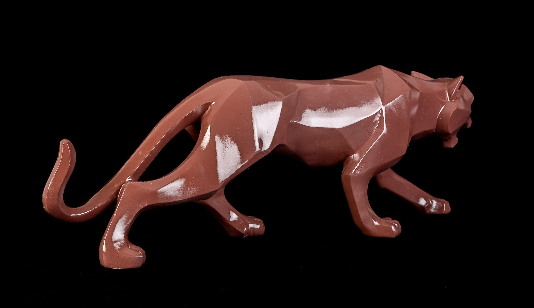 IDYL Dekofigur IDYL Moderne Skulptur Figur Resin "Jaguar", Moderne Figur "Jaguar"