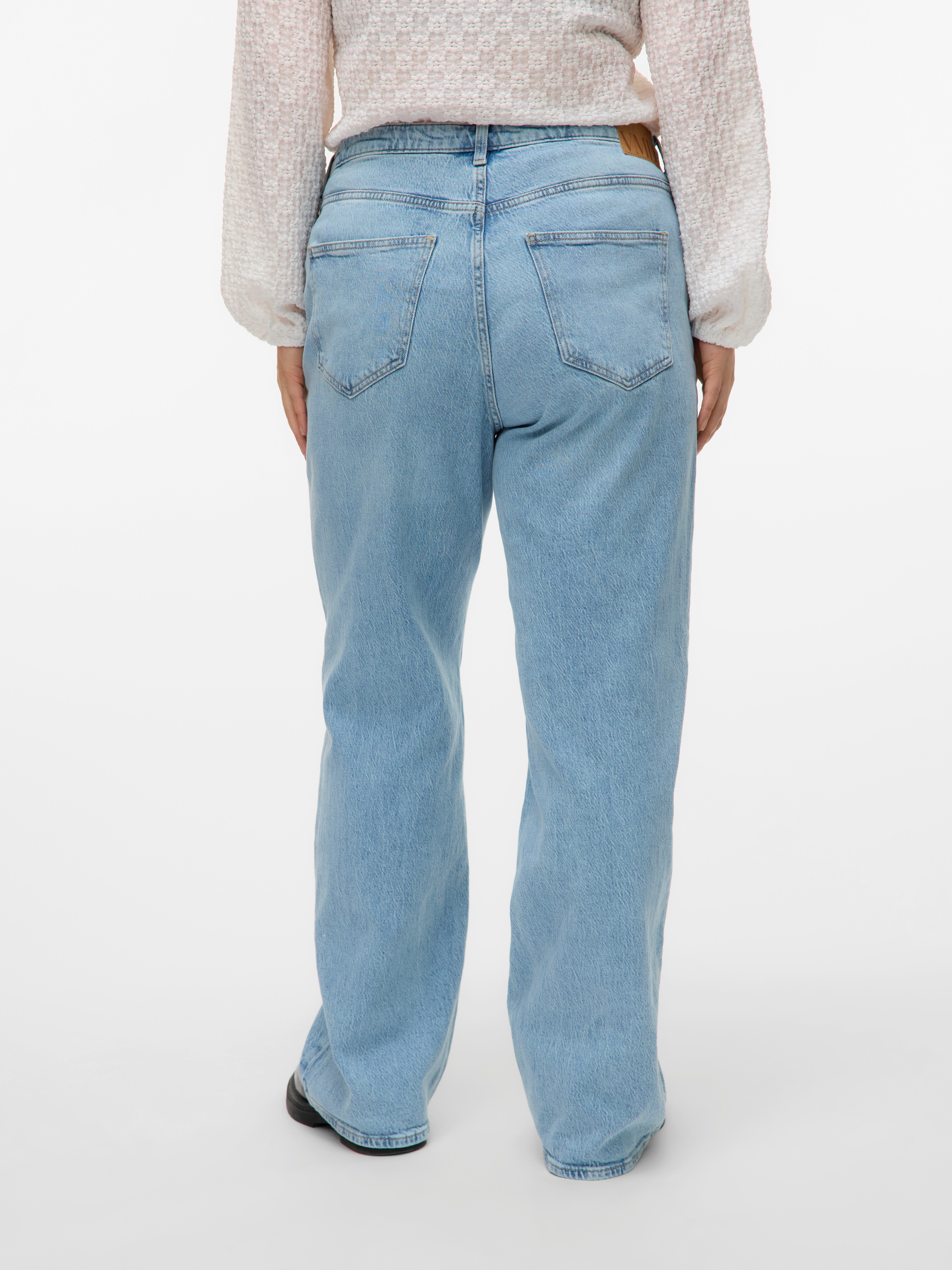 Vero Moda Curve High-waist-Jeans VMCTESSA HR WIDE J RA339 GA CUR NOOS