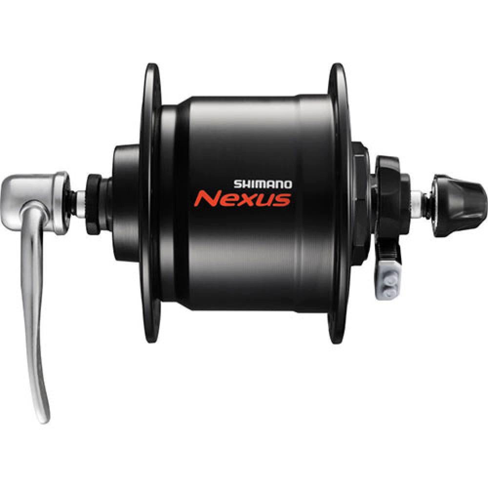 Shimano Laufrad SHIMANO Nabendynamo NEXUS DH-C3000-3N Nabendynamo - 3000-3, Schwarz