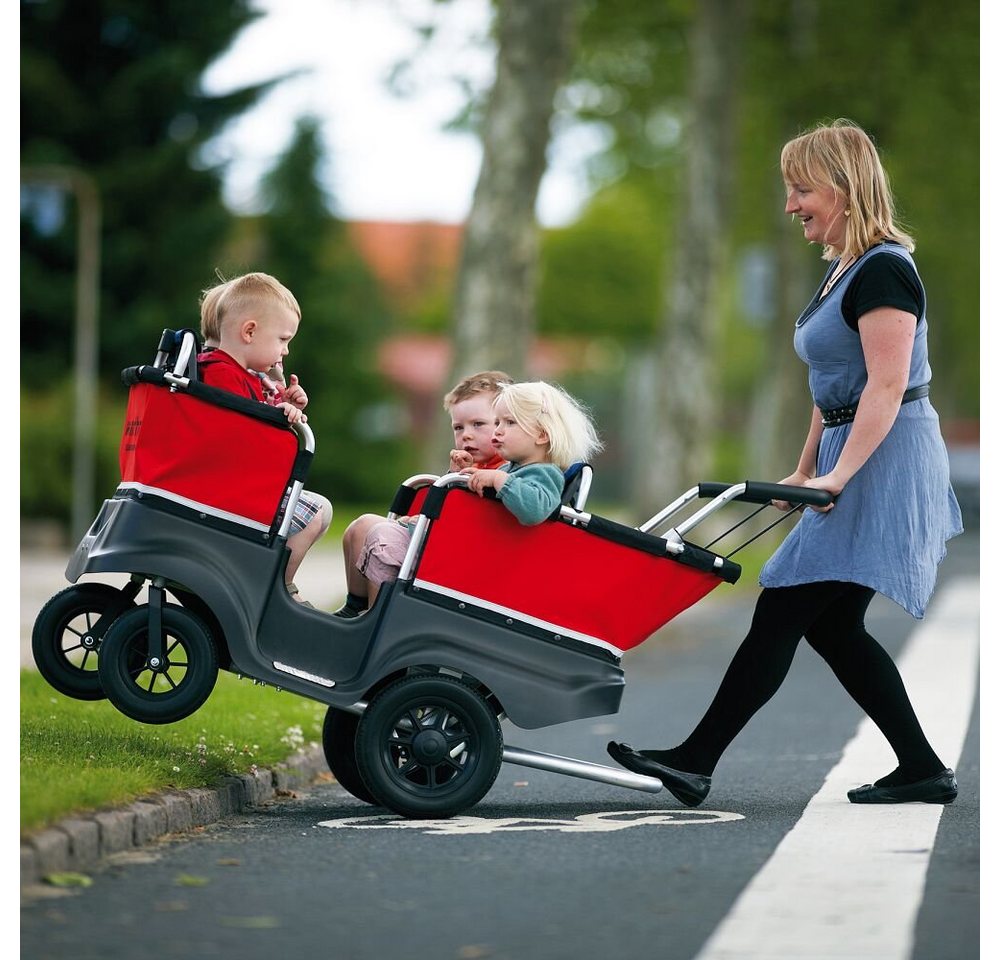 Thumbnail - Winther Kombi-Kinderwagen Kinderbus Turtle, Geringes Eigengewicht für einfache Handhabung