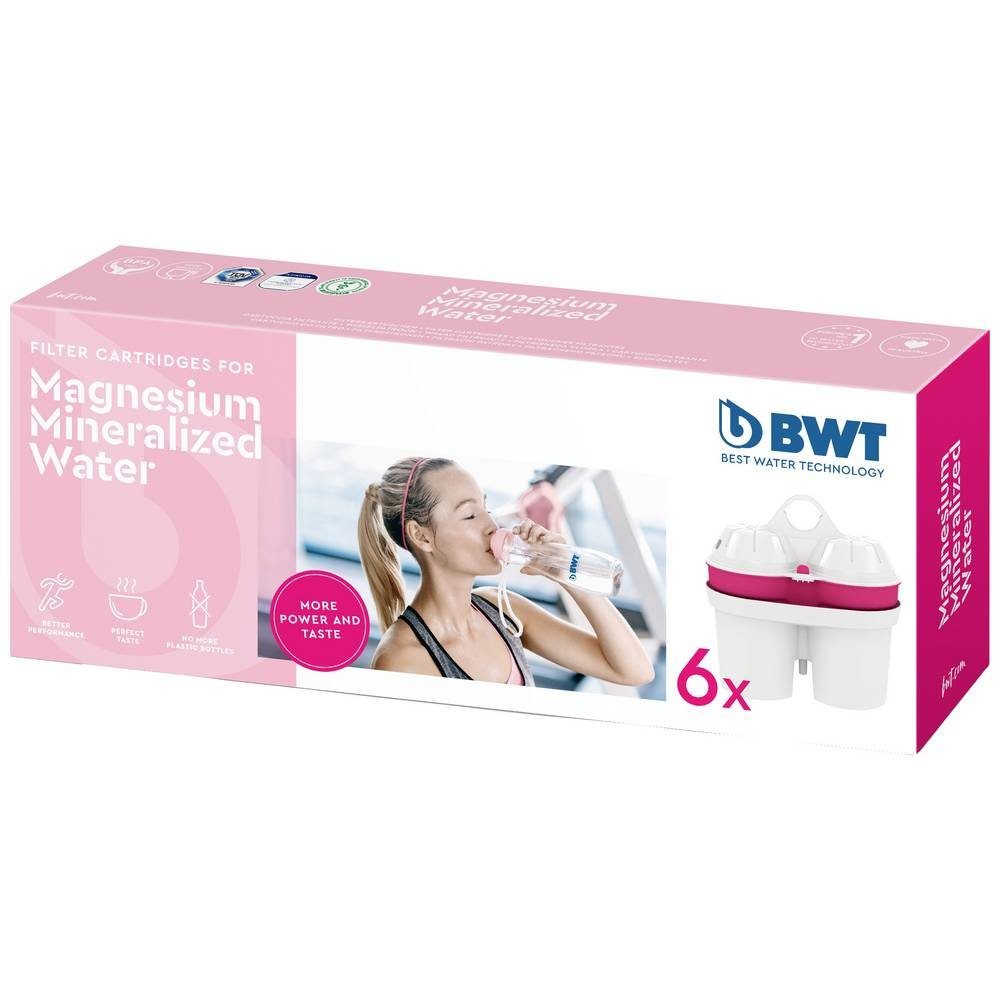 BWT Wasserfilter Magnesium Mineralized Water-Filterkartuschen 6