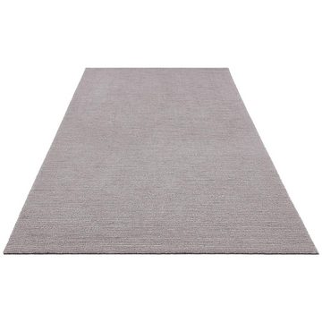 Teppich Kurzflor Teppich Supersoft Hellgrau, MINT RUGS, rechteckig, Höhe: 10 mm