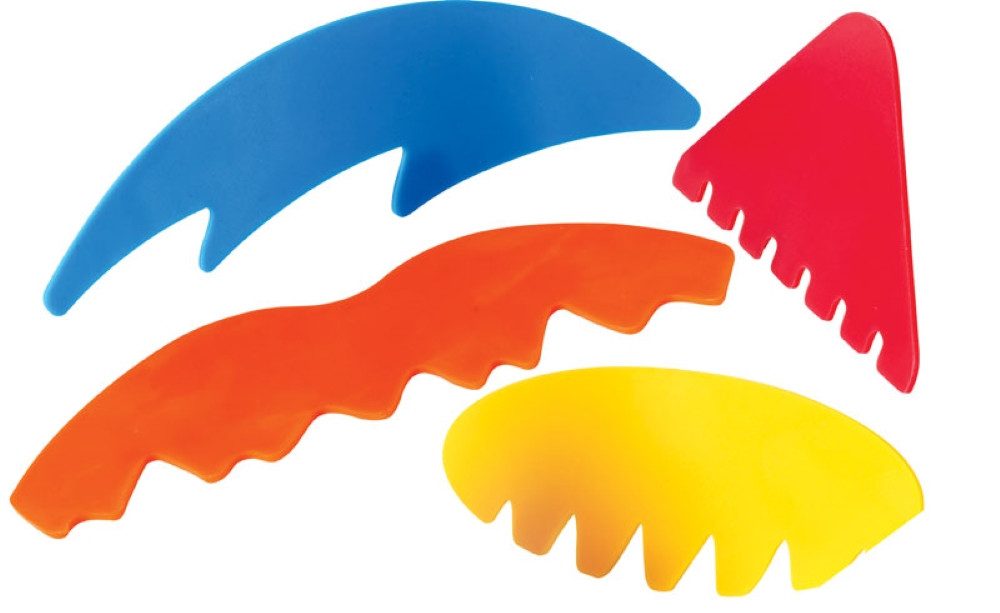 GOWI Sandform Sandkratzer, (4-tlg)