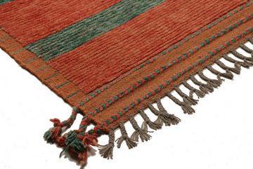 Designteppich Kelim Afghan Berber 283x356 Handgewebter Moderner Orientteppich, Nain Trading, rechteckig, Höhe: 3 mm