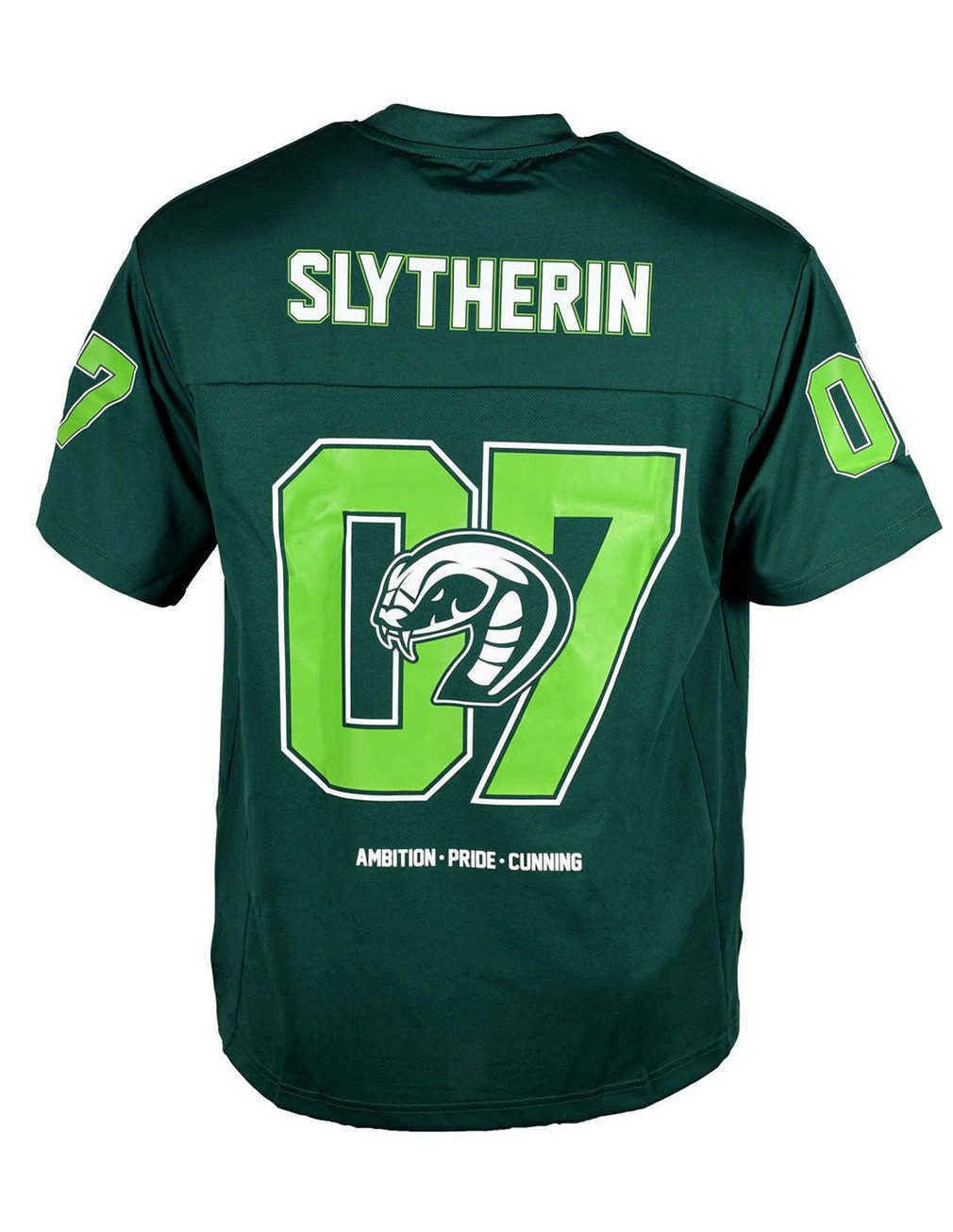 Harry Potter T-Shirt Slytherin Malfoy 07 Football Jersey