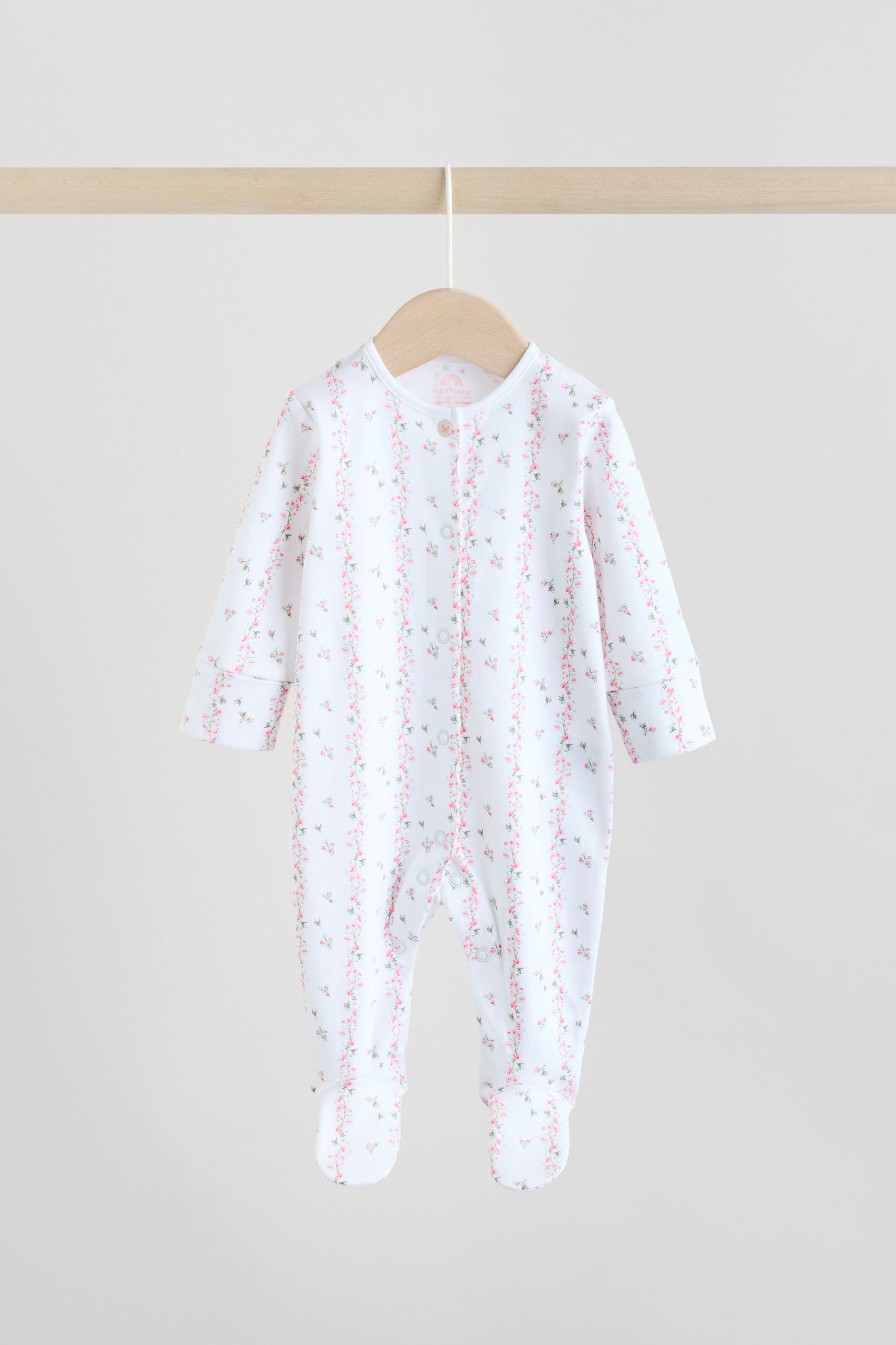 Next Schlafoverall 4er-Pack Baby-Schlafanzüge (4-tlg)