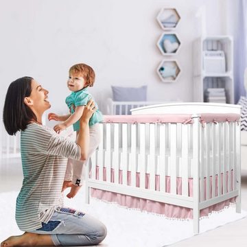 Coonoor Bettnestchen Bettkantenschutz Für Kinderbetten,Schutz vor Kauen und Kratzen