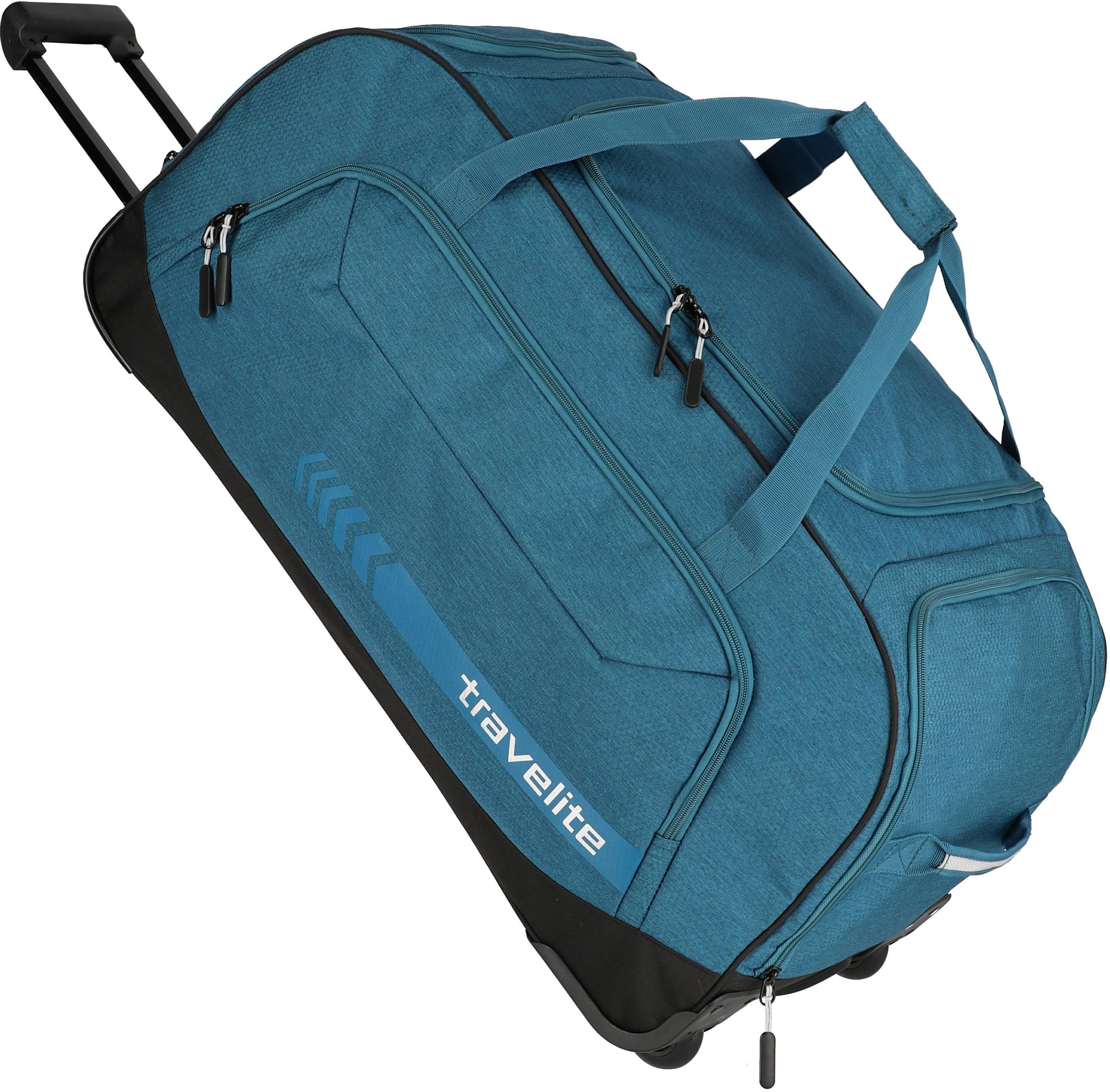 travelite Weichgepäck-Trolley KICK OFF Reisetasche mit Rollen, 2 Rollen, große Reise- und Freizeittasche – ideal als Reisegepäck
