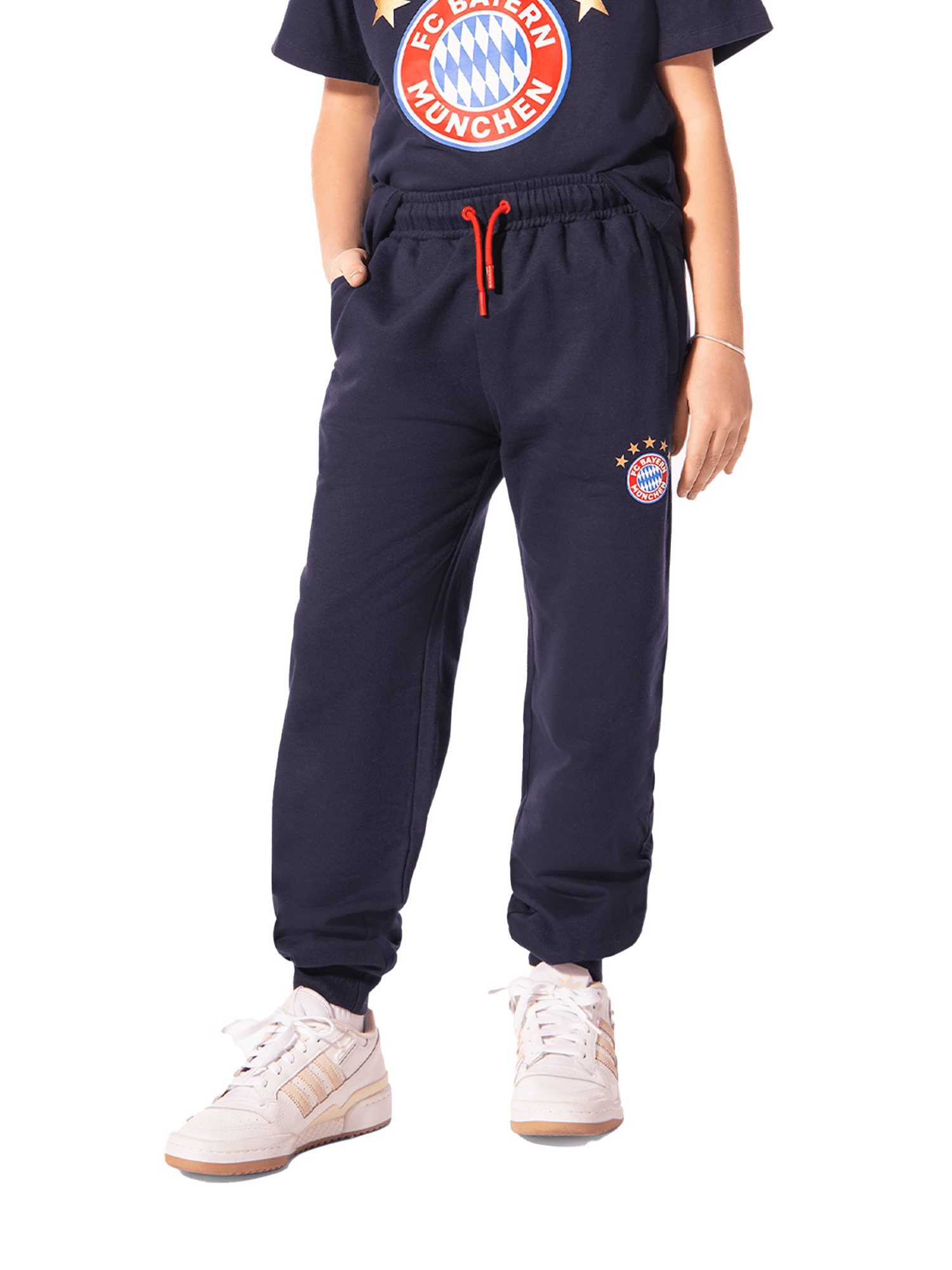 FC Bayern München Sweathose FC Bayern München I Sweatpant Essential I Kinder I Navy