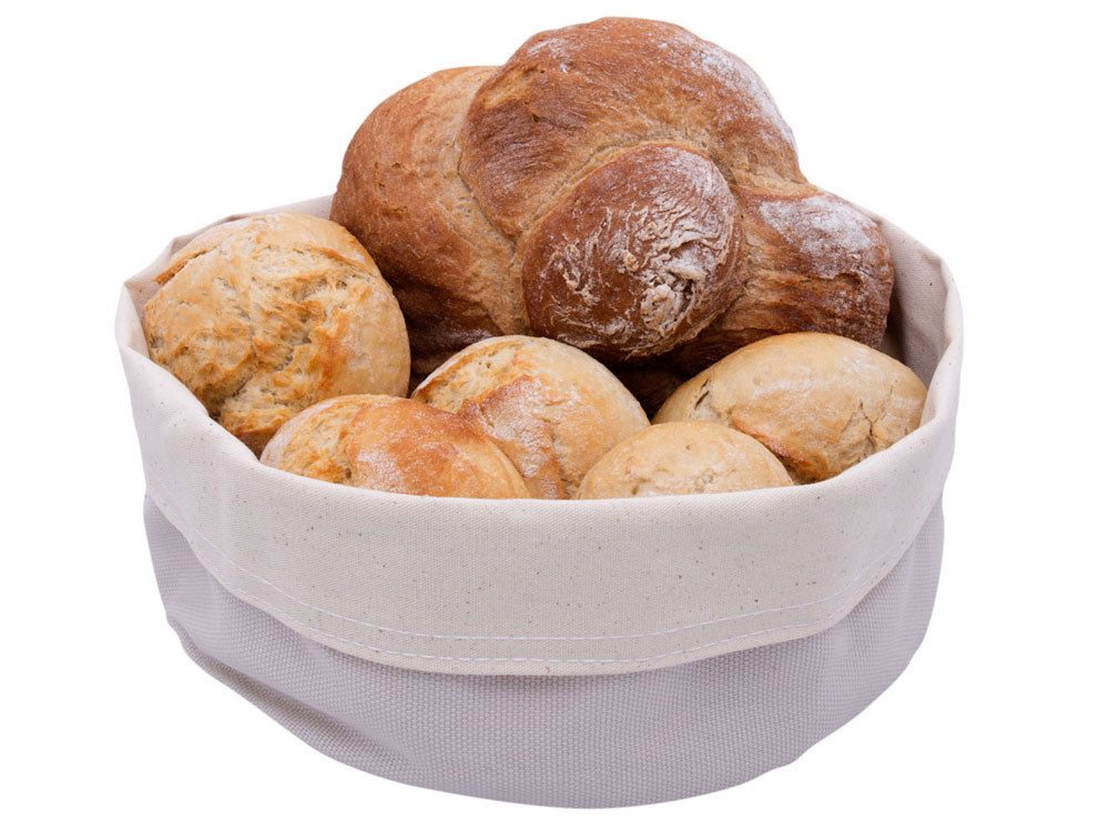 Zeller Present Brotkasten, Baumwolle, (einzeln, 0-tlg., einzeln)