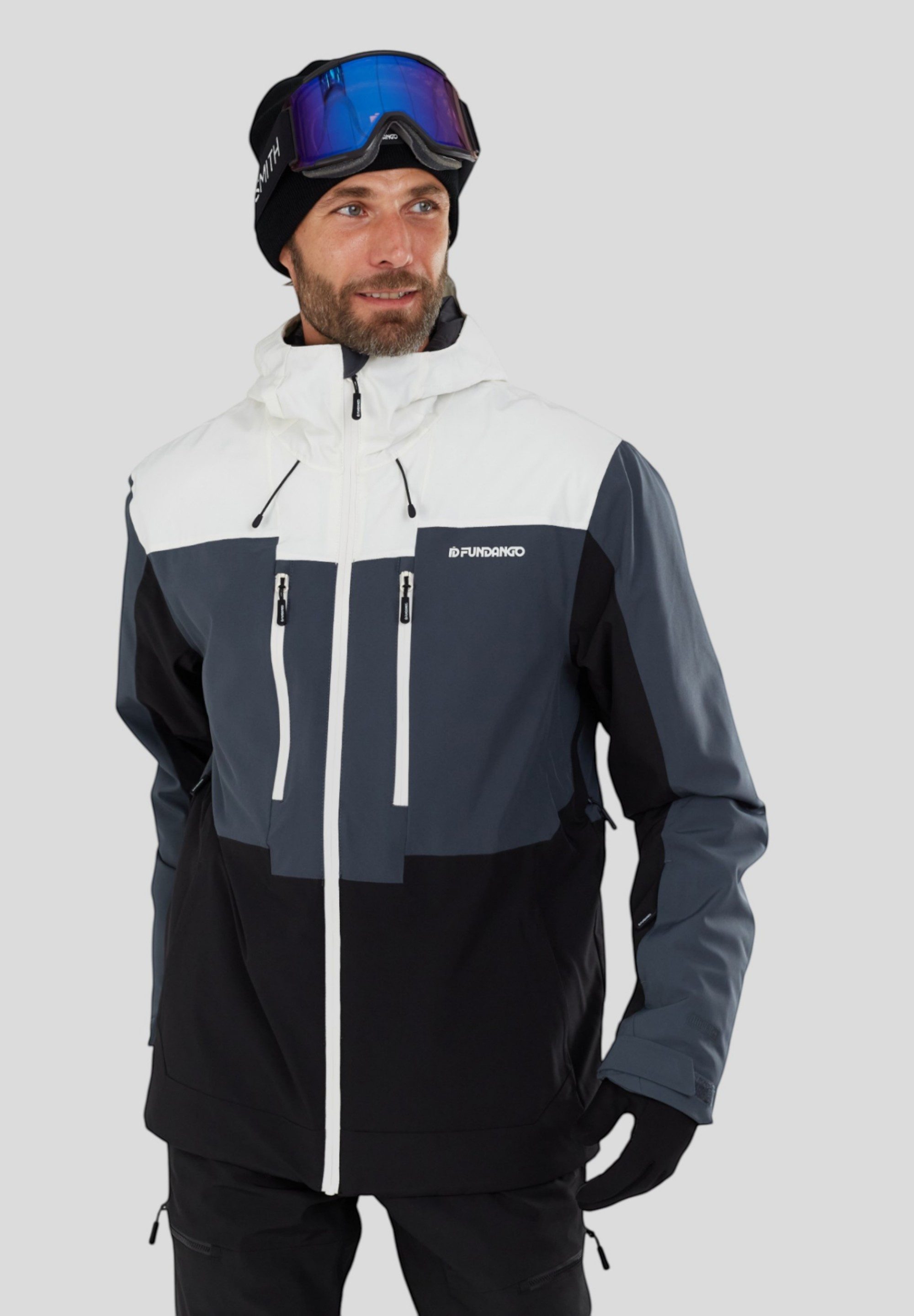 Fundango Winterjacke Nelson Allmountain hochtechnische Allrounder Ski- und Snowboardjacke