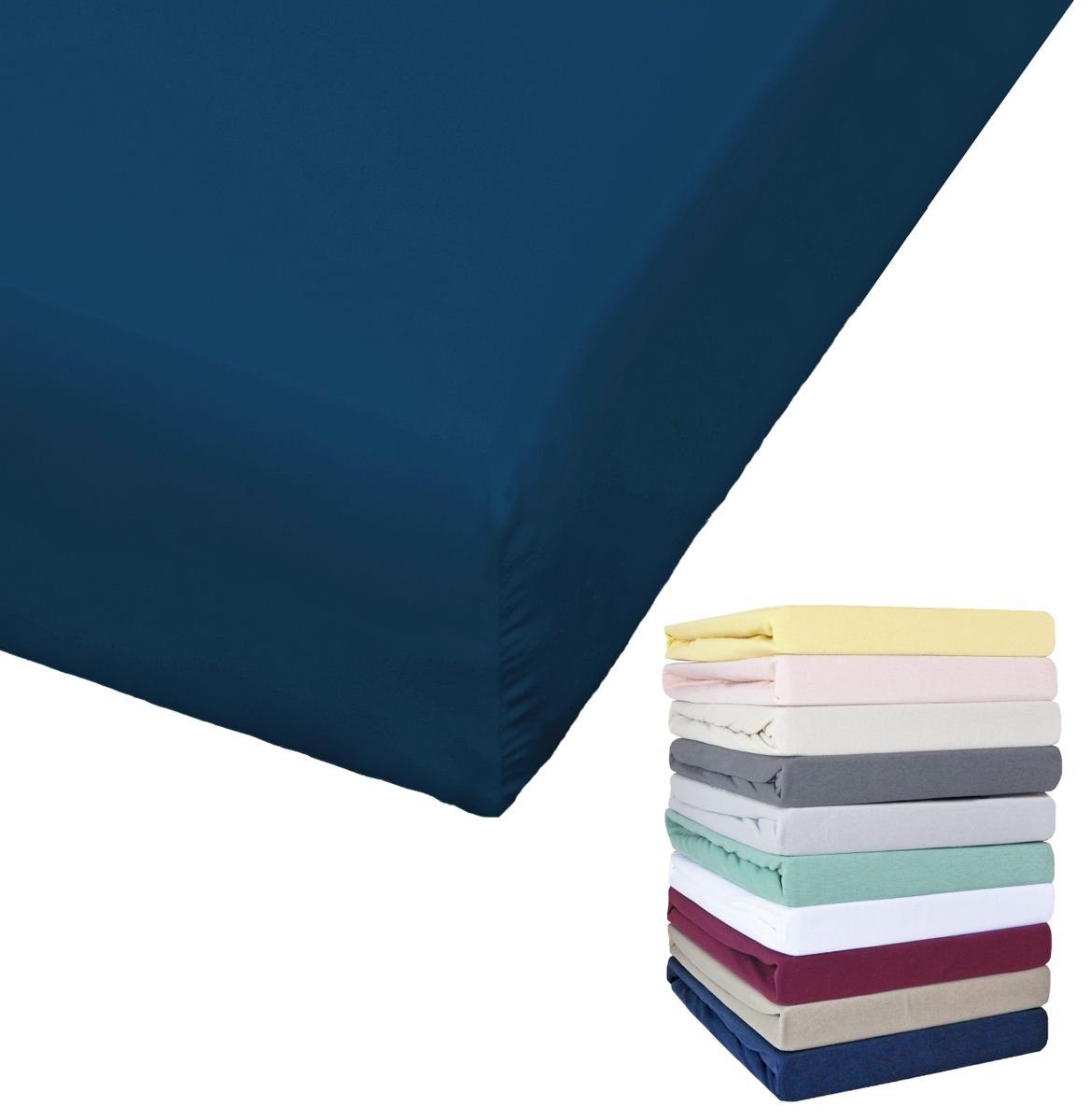 BIERBAUM Spannbettlaken JACK by Bierbaum große günstig online kaufen