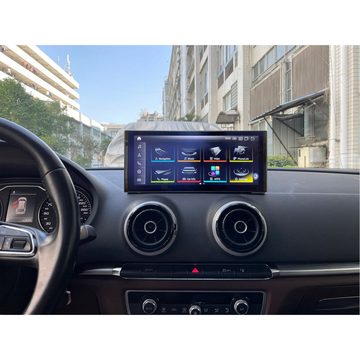 TAFFIO Für Audi A3 8V 12-20 10" Touchscreen Android GPS Navigation CarPlay Einbau-Navigationsgerät