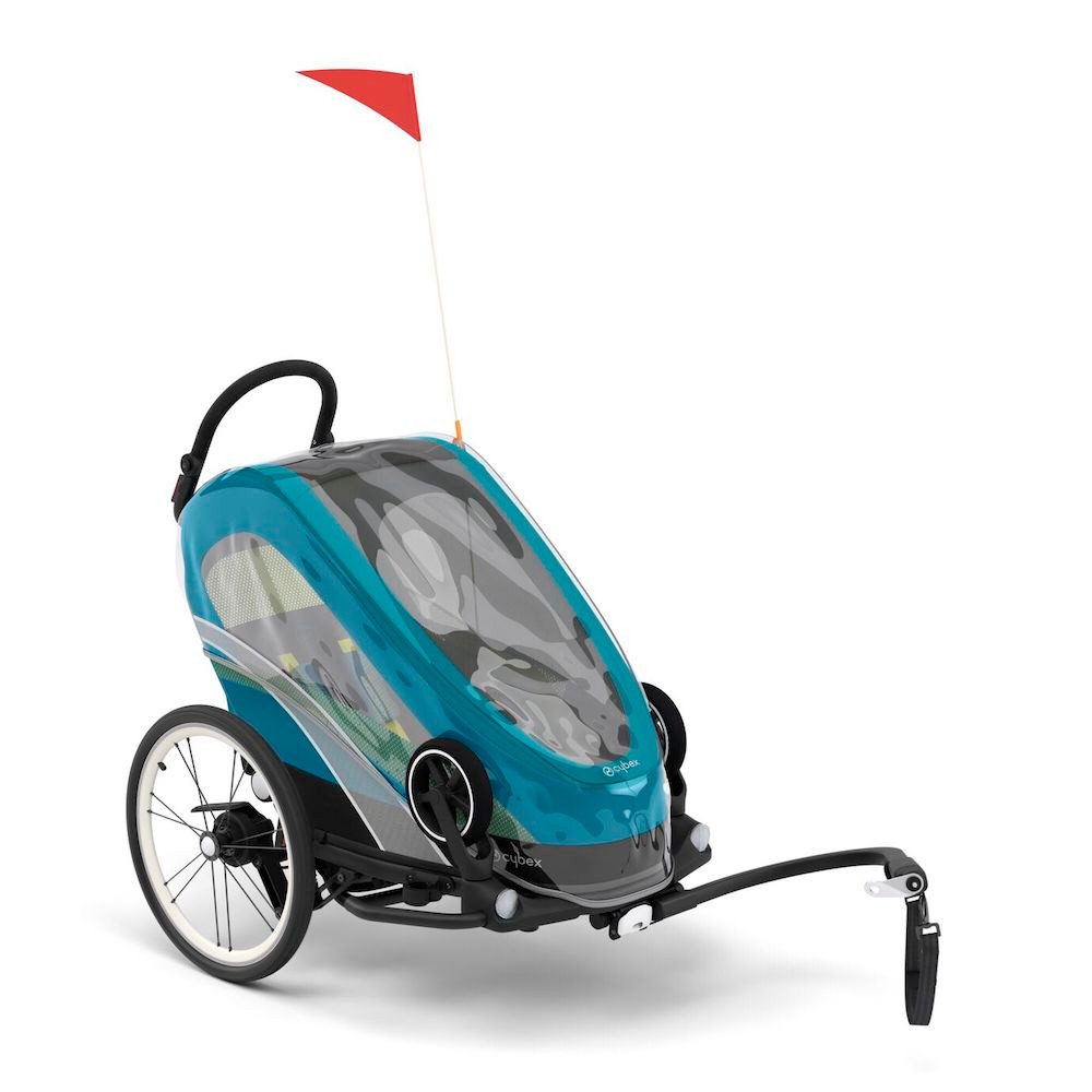 Cybex Fahrradkinderanhänger Zeno Bike Regenverdeck