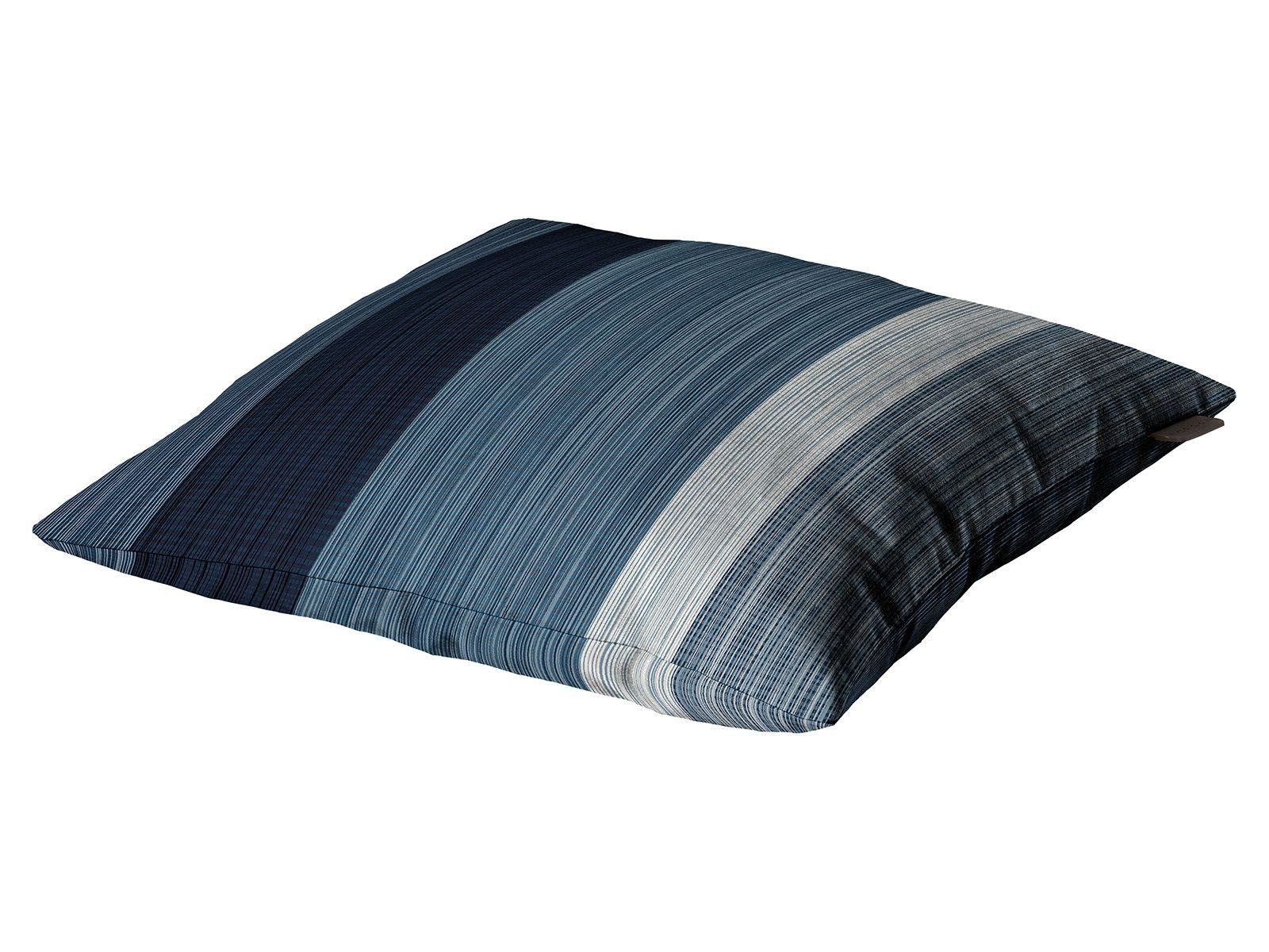 Madison Dekokissen, Madison Zierkissen Blaue Streifen 50x50 cm Jonna Blue