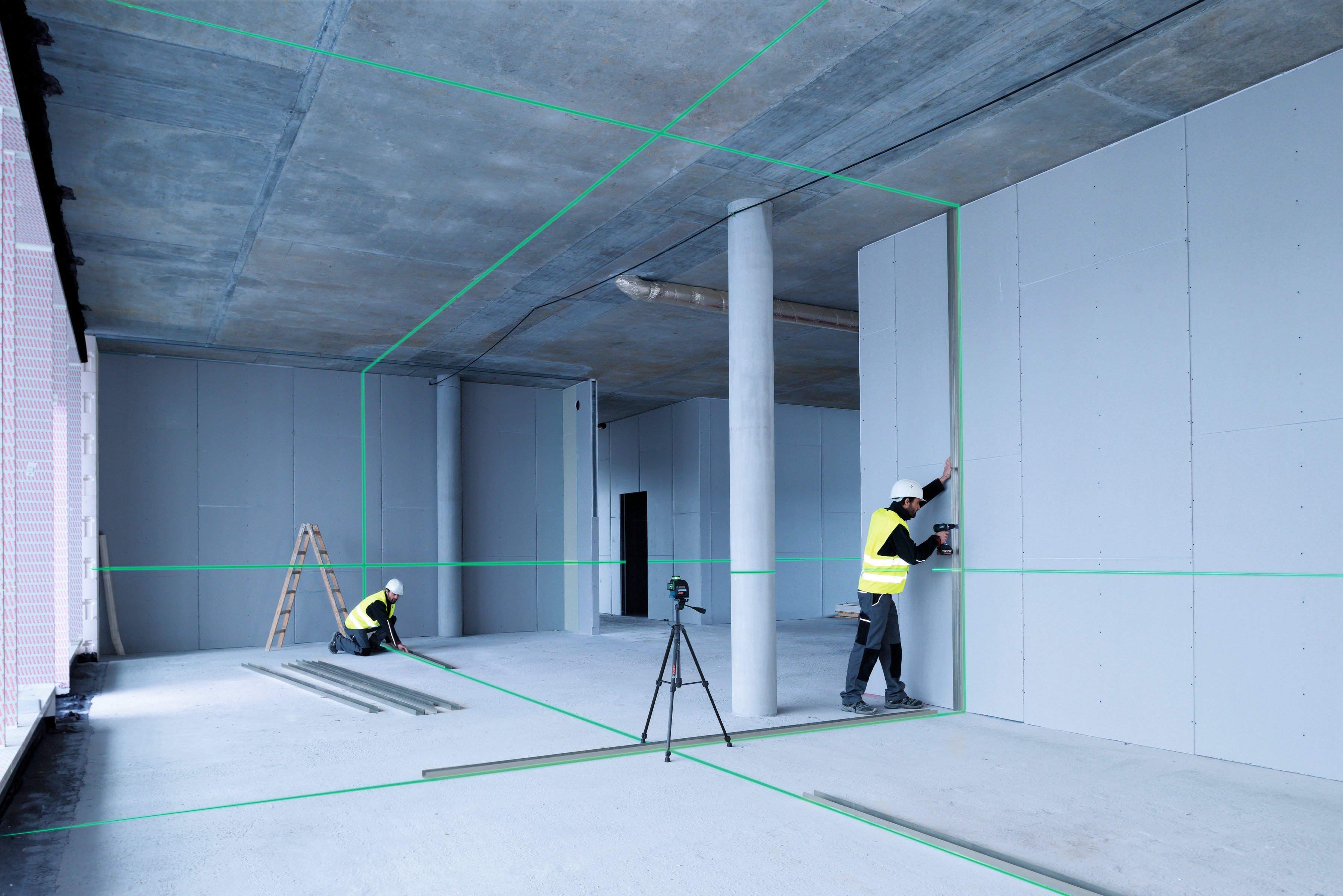 Bosch Professional Linienlaser GLL 3-80 G Professional, (Packung), Messbereich: 30m