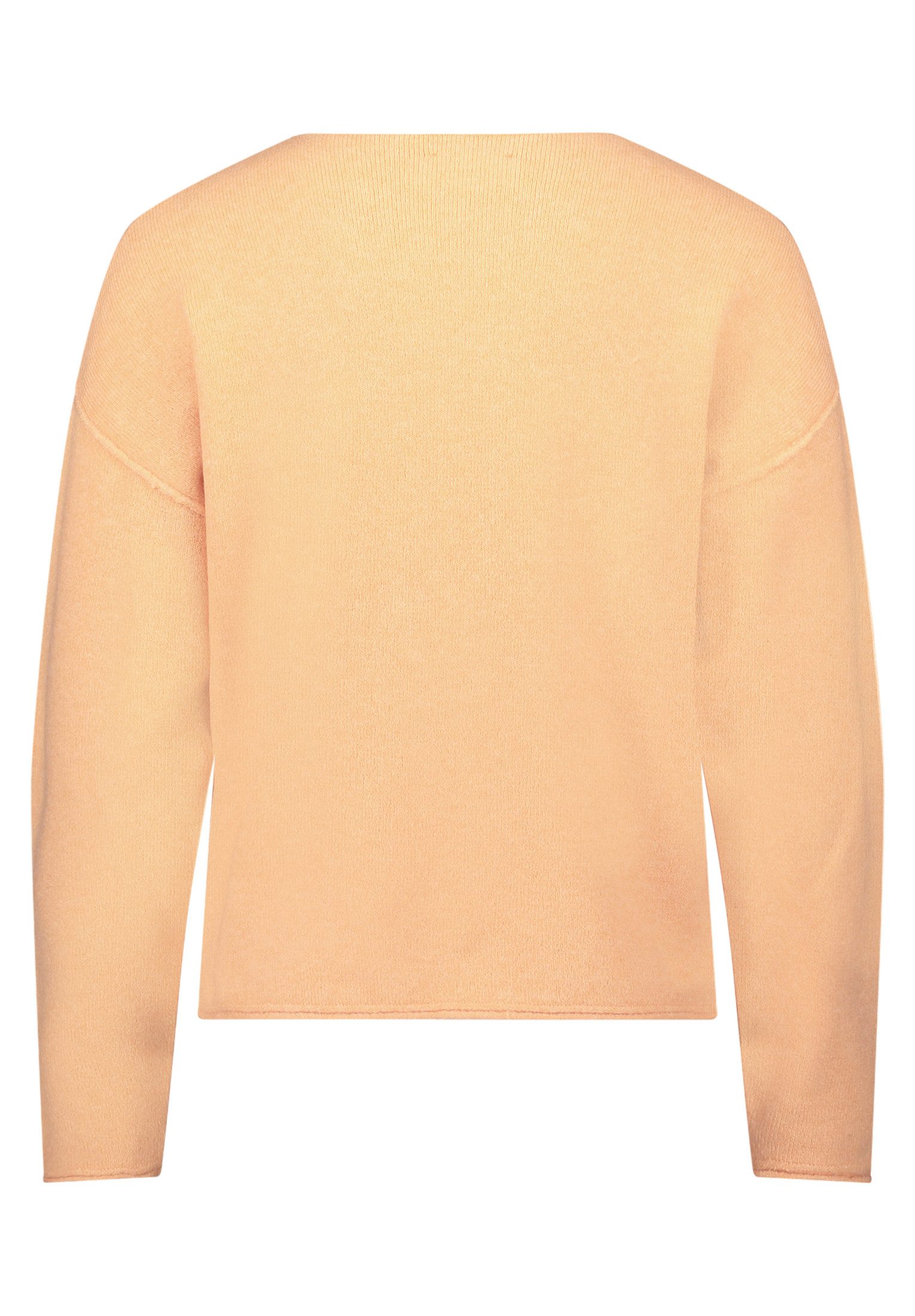 Cartoon Strickpullover Damen mit Rundhalsausschnitt (1-tlg) günstig online kaufen