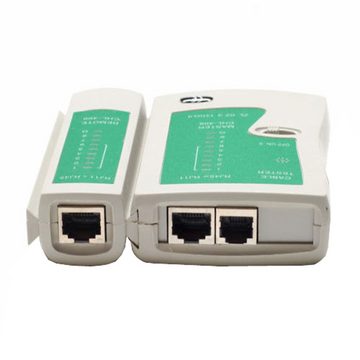 Bolwins Q41C Patch Kabel Tester für RJ45 CAT6 RJ12 LAN DSL Netzwerk Testgerät Netzwerk-Adapter