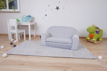 Knorrtoys® Sofa Cosy, Geo Grey, für Kinder; Made in Europe