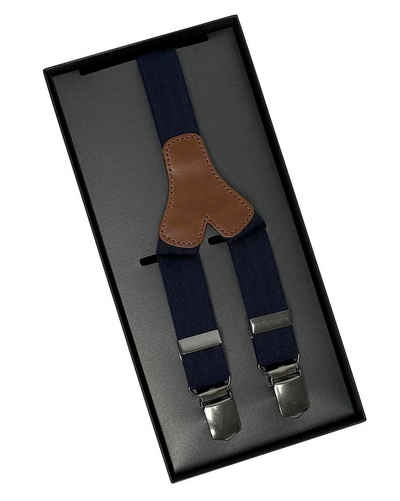 LLOYD Men’s Belts Hosenträger LLOYD-Hosenträger 25 mm uni Lederrückenteil Clips