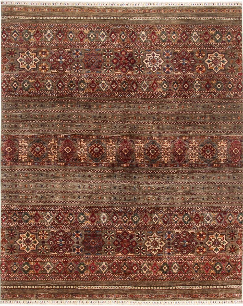 Orientteppich Arijana Shaal 254x305 Handgeknüpfter Orientteppich, Nain Trading, rechteckig, Höhe: 5 mm