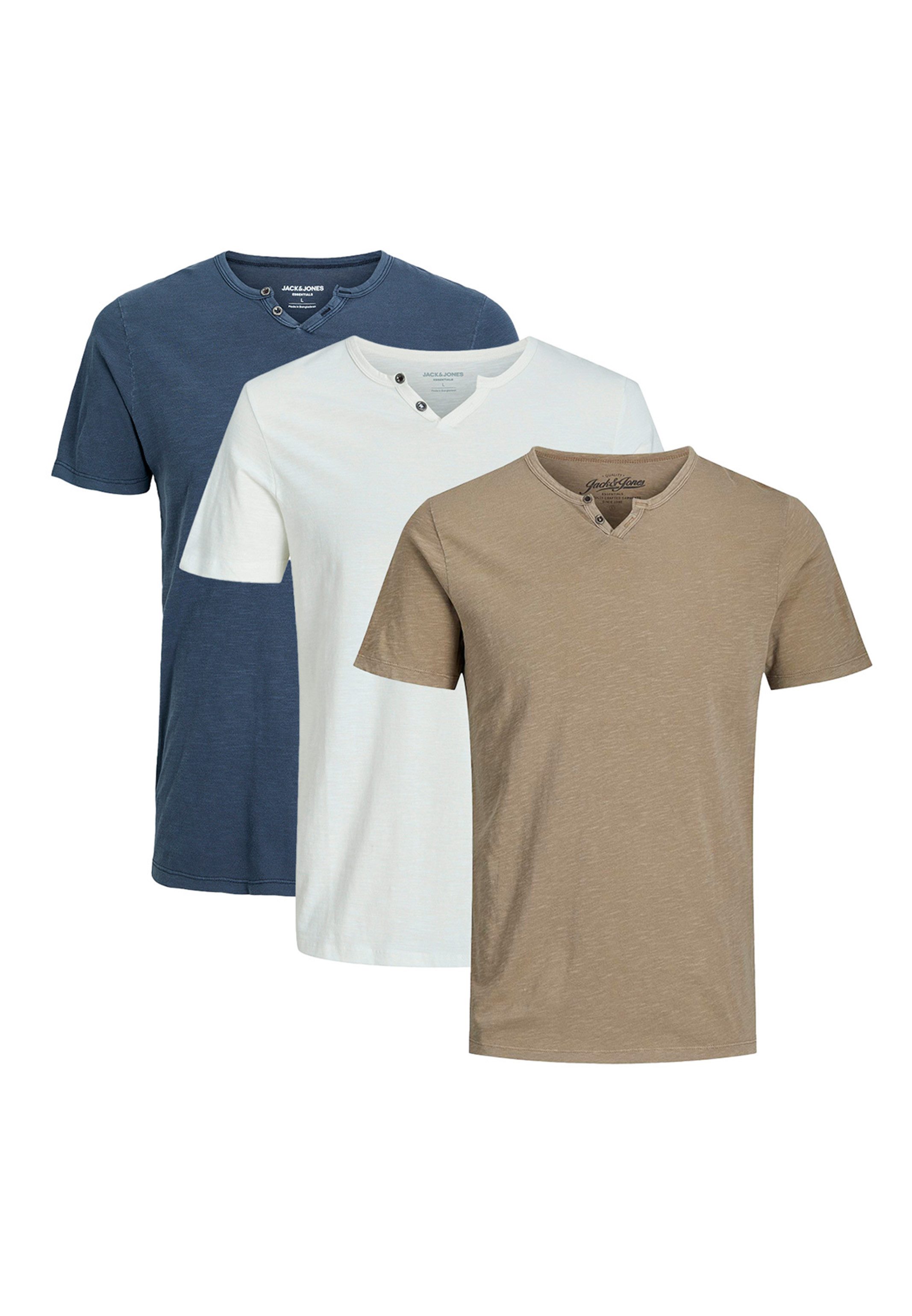 Jack & Jones T-Shirt 3er Pack günstig online kaufen