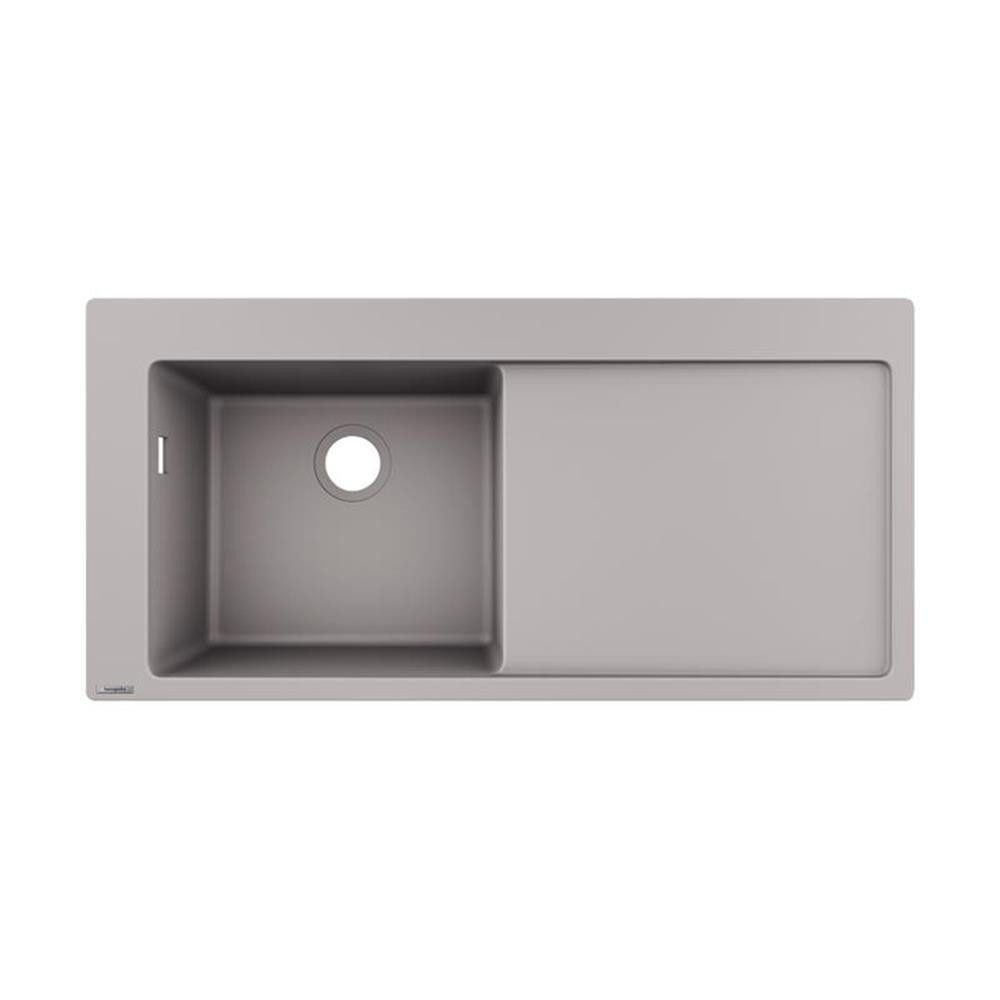 hansgrohe Granitspüle hansgrohe S51 S5110-F450, Becken links, 105/510 cm