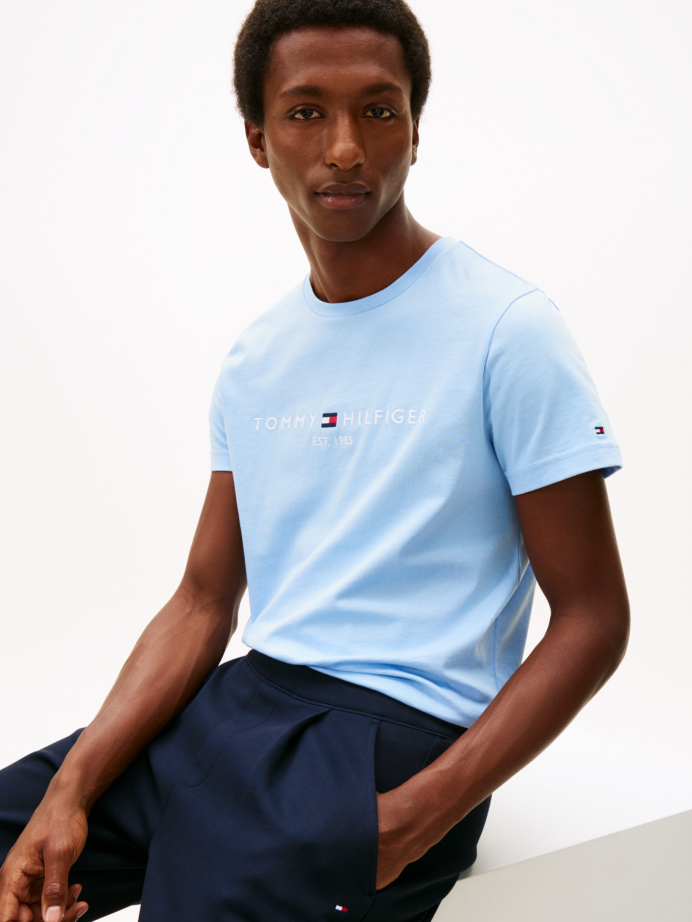 Tommy Hilfiger T-Shirt TOMMY LOGO TEE günstig online kaufen