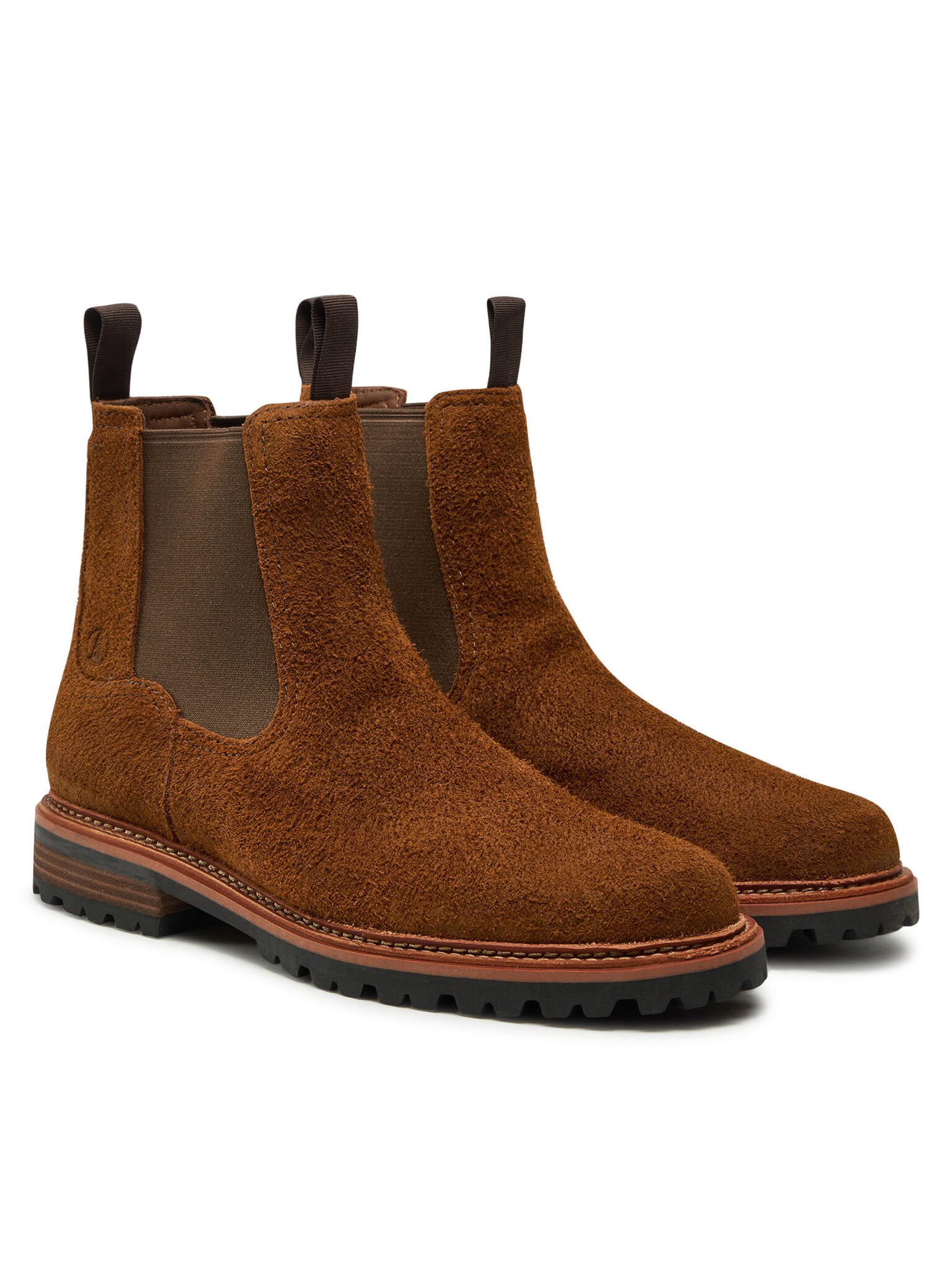 Clarks Clarks Klassische Stiefeletten Clarkridge Top 26179723 Braun Keilstiefel