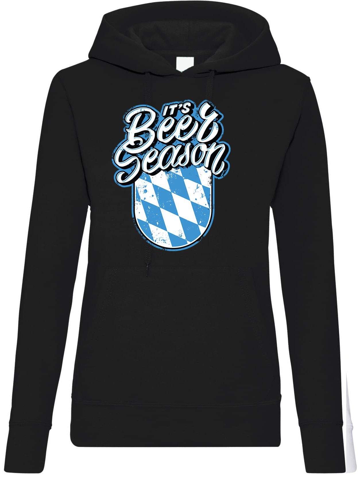 Youth Designz Kapuzenpullover Bayern Bier Season Damen Hoodie Pullover mit trendigem Frontprint