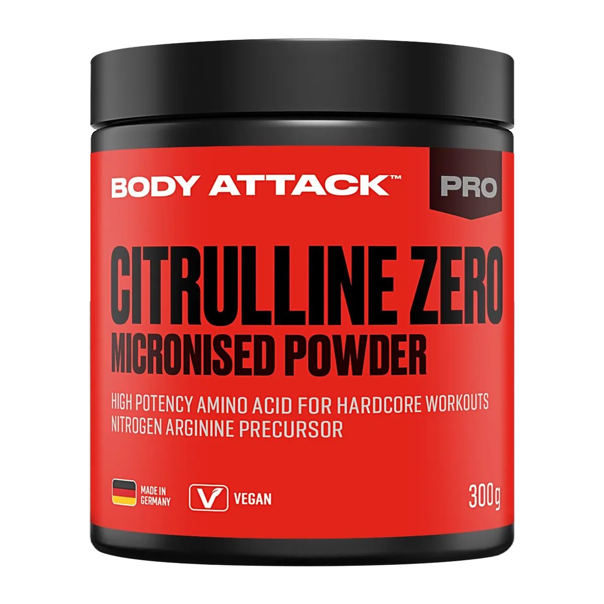 Body Attack Body Attack 100 % Citrulline Zero 300g Pulver, 300.0 g