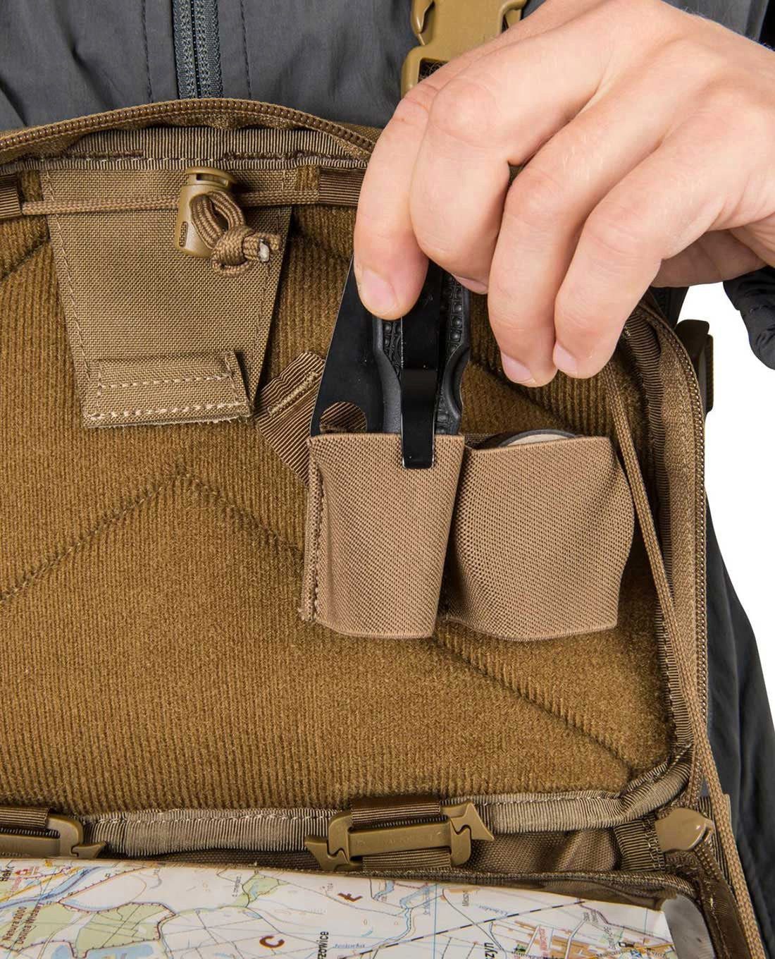 Helikon-Tex Umhängetasche Chest Pack Numbat - Earth Brown / Clay B