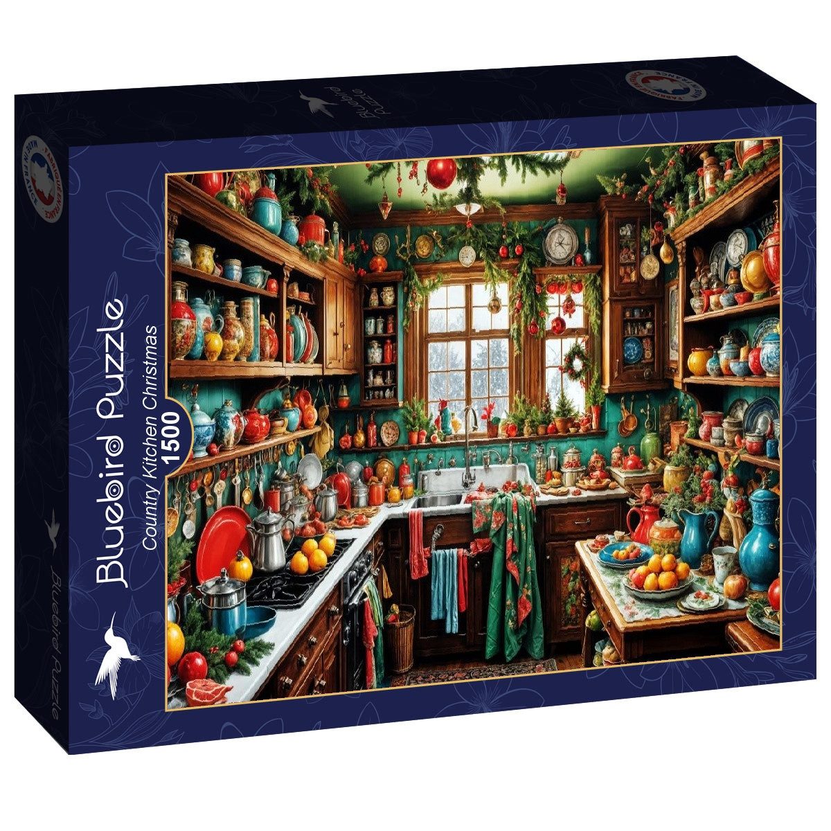 Bluebird Puzzle Puzzle Weihnachtliche Küchen-Nostalgie, Puzzleteile