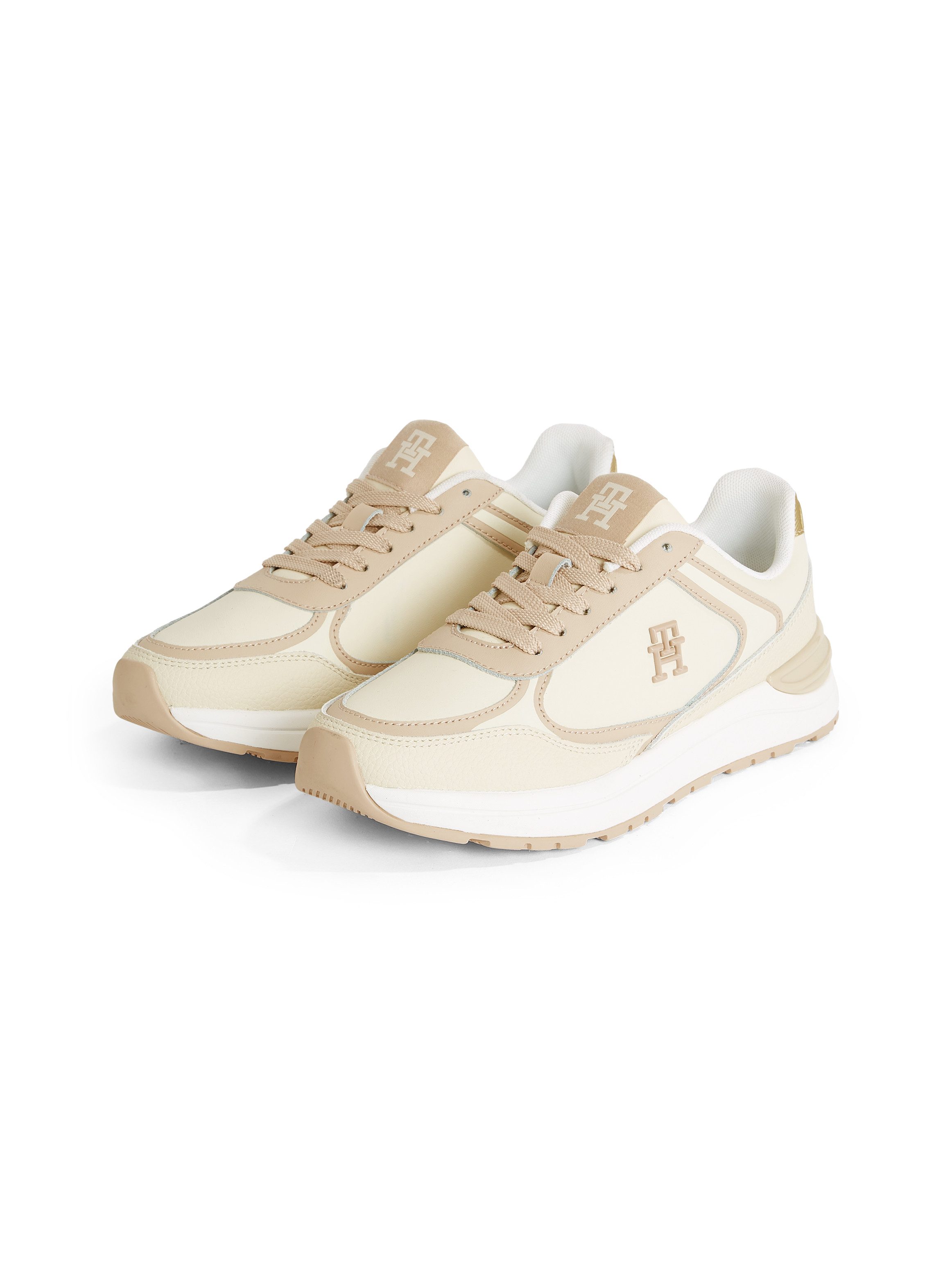 CASUAL FASHION RUNNER LTHR Keilsneaker
