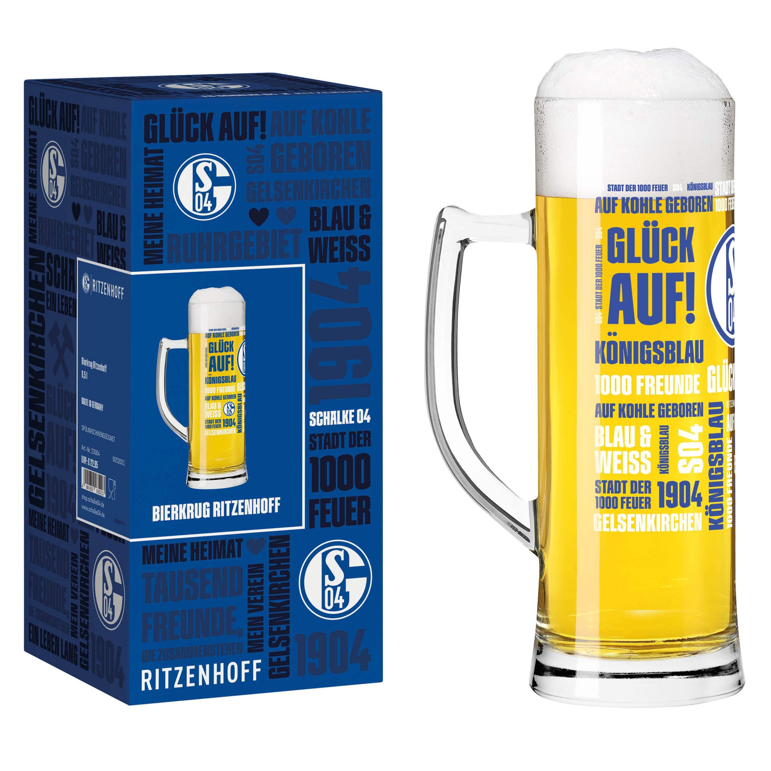 Ritzenhoff Bierglas FC Schalke 04