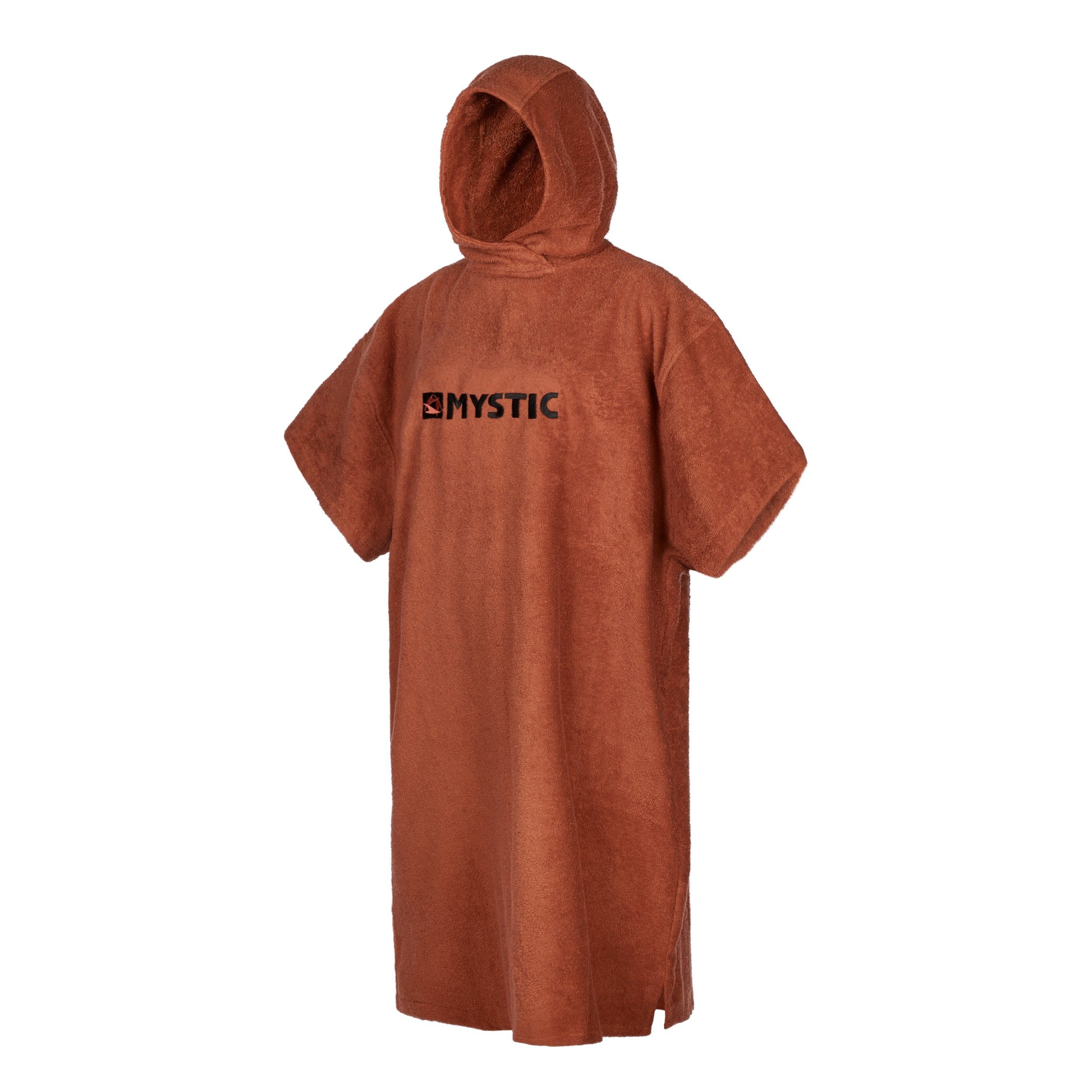 Mystic Poncho Mystic Poncho Regular Rusty Red One size, Polyester
