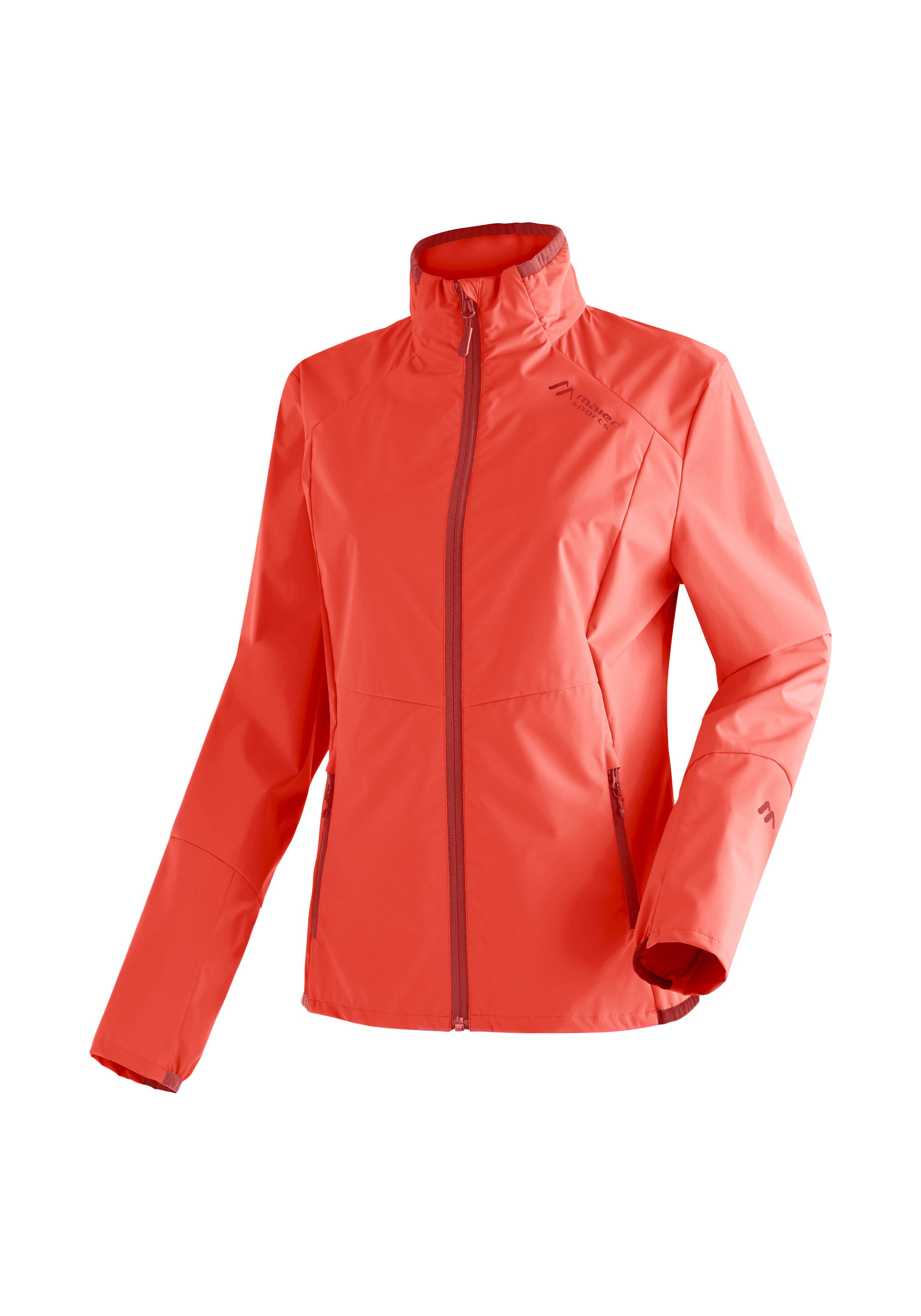 Maier Sports Softshelljacke Brims W atmungsaktive Damen Outdoorjacke, wasserabweisende Wanderjacke