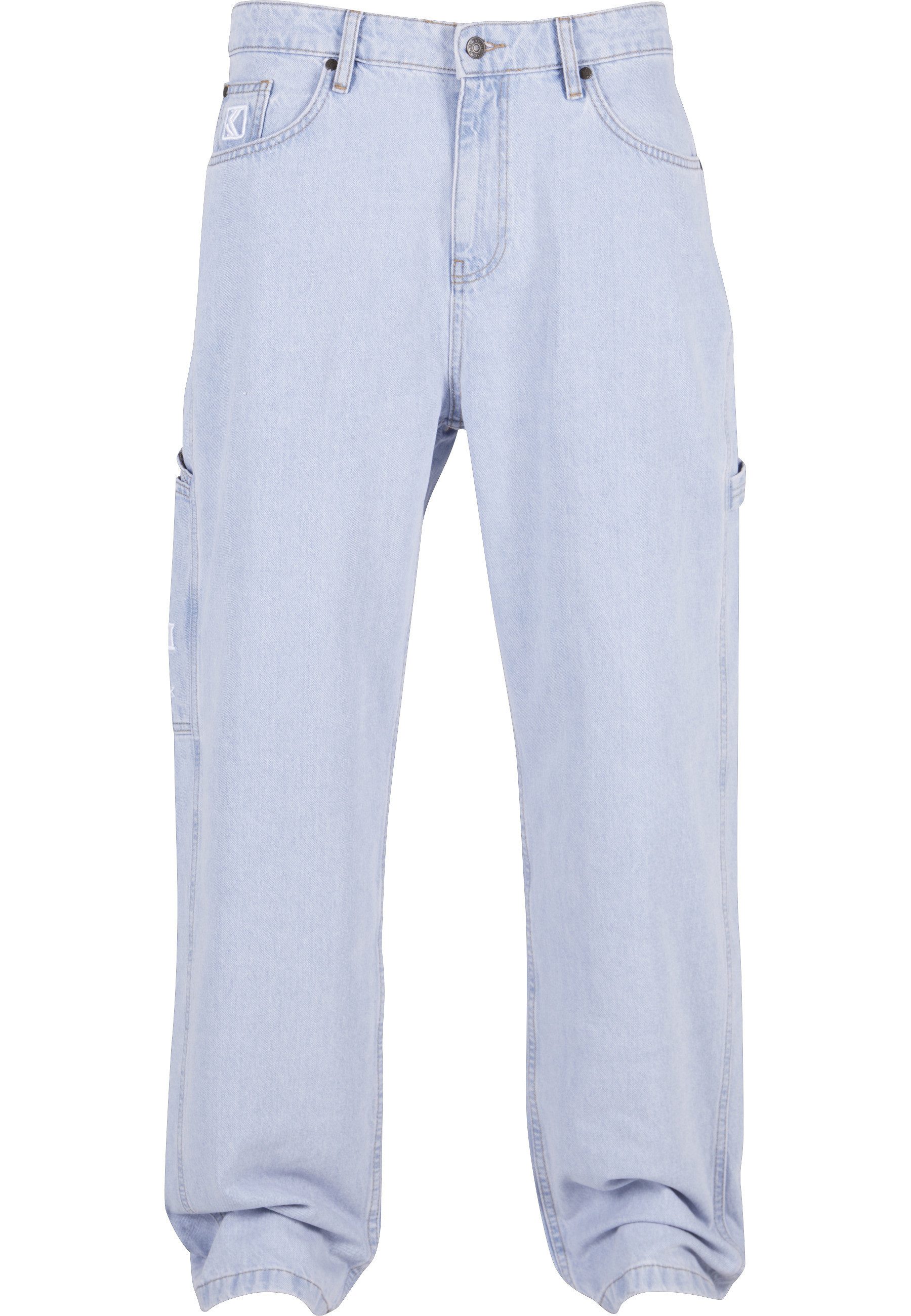 Bequeme Jeans Karl Kani Herren KMI-PL063-090-13 KK Retro Baggy Workwear Denim