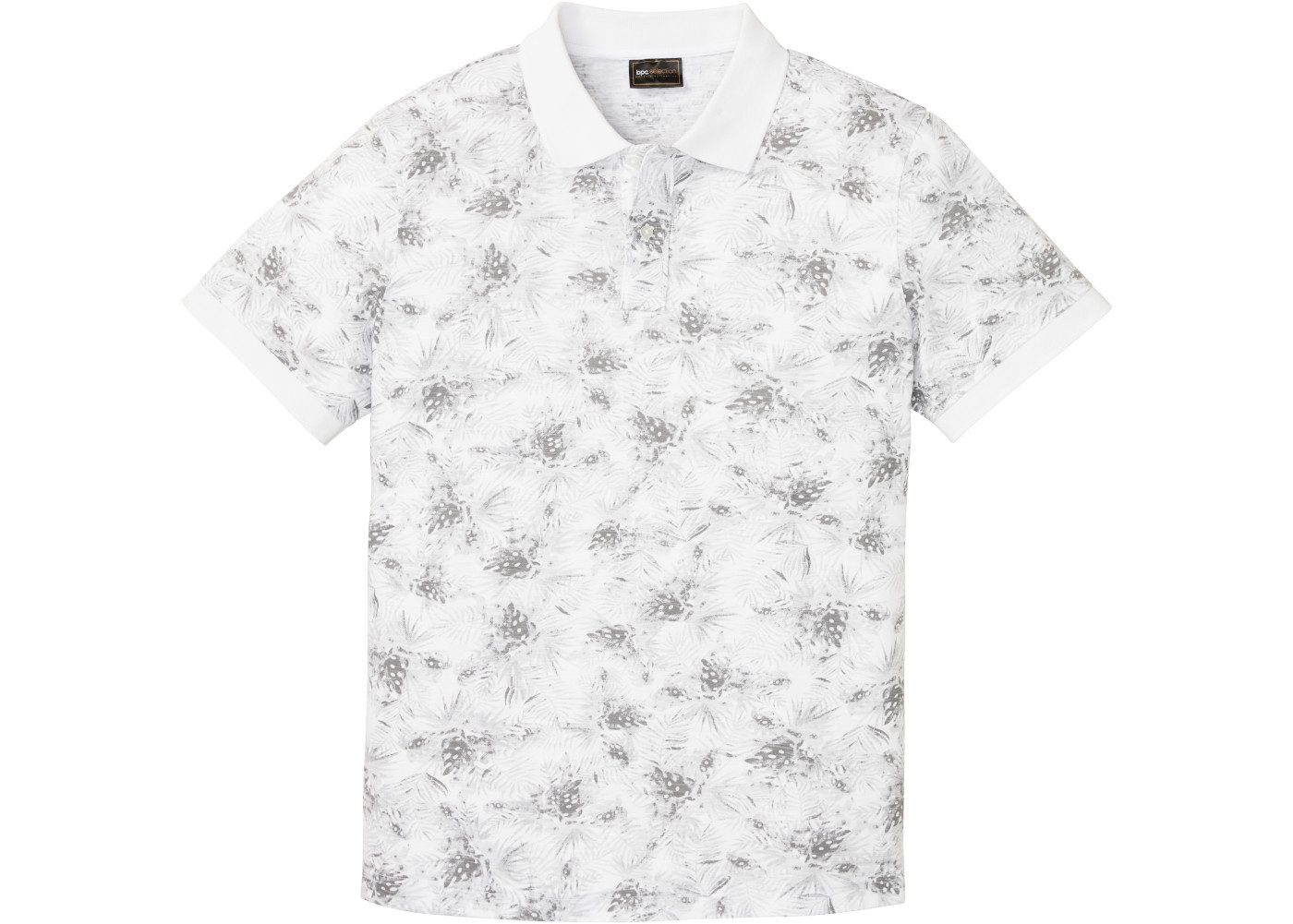 bonprix Poloshirt mit Polokragen, Kurzarm-Design, aus Baumwolle, Regular Fit – Bild 5 von 5
