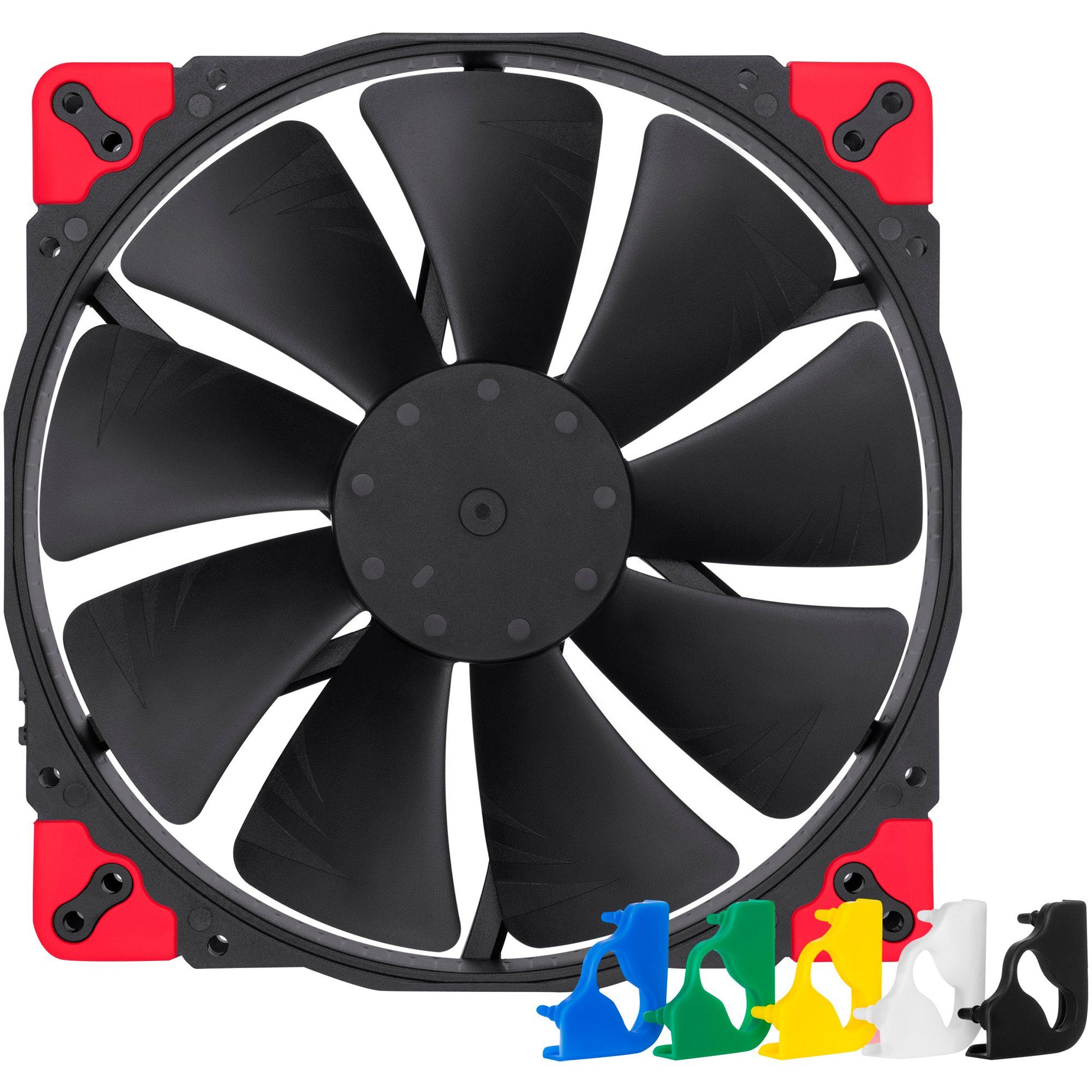 Noctua Корпус вентилятора Noctua NF-A20 PWM chromax.black.swap 200x200x30