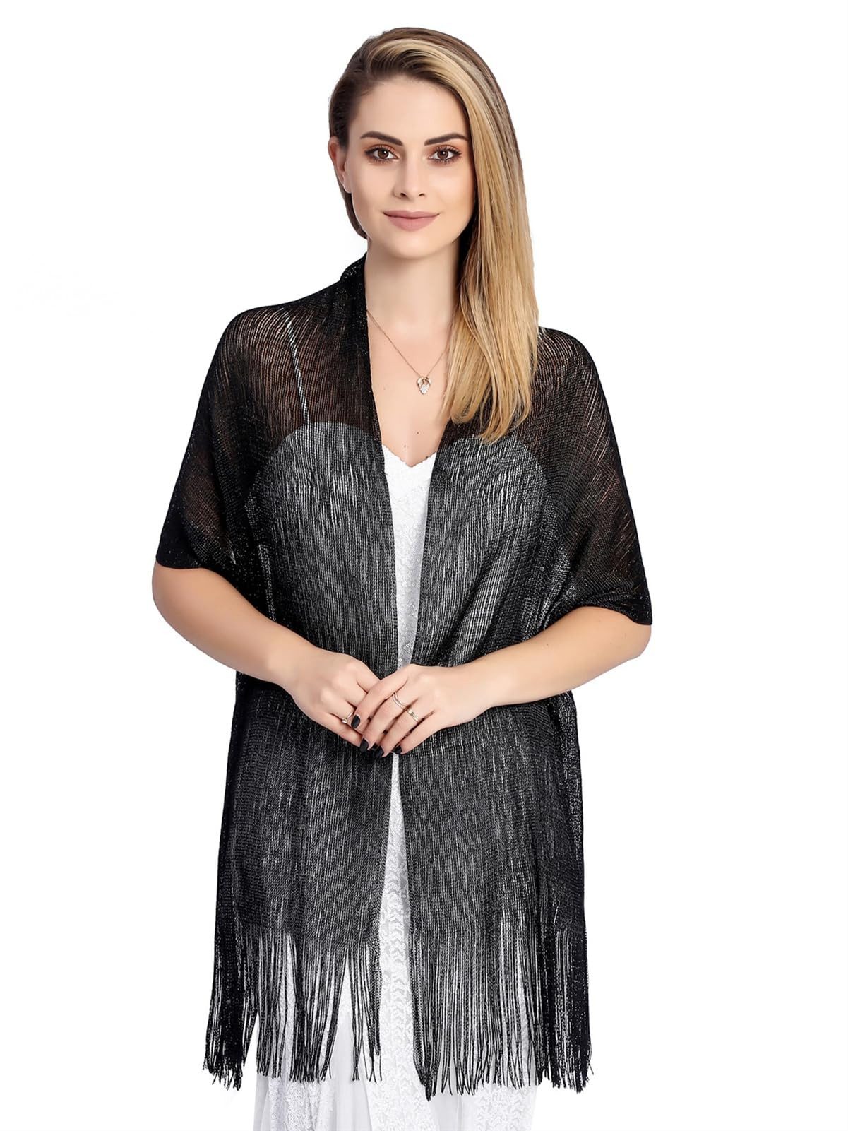 Bextsrack Modeschal Damen stola für abendkleid schal, für Hochzeiten, Partys, Brautjungfern, Abschlussball Schal