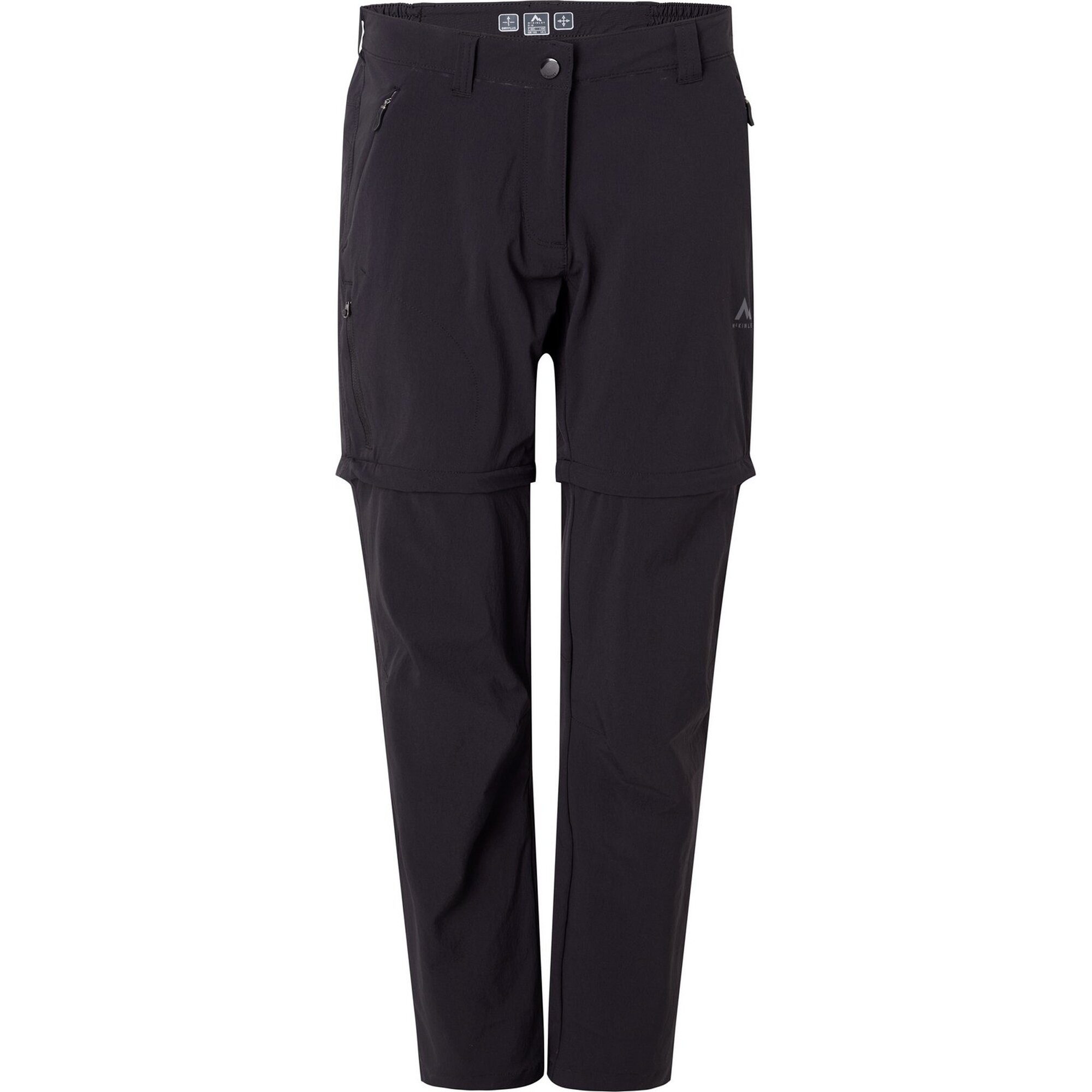 Outdoorhose He.-Abzipphose Malik II M BLACK NIGHT